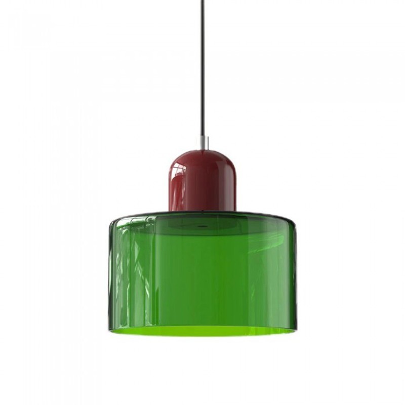 Nordic Morandi Cylinder Glass Pendant Lamp S101