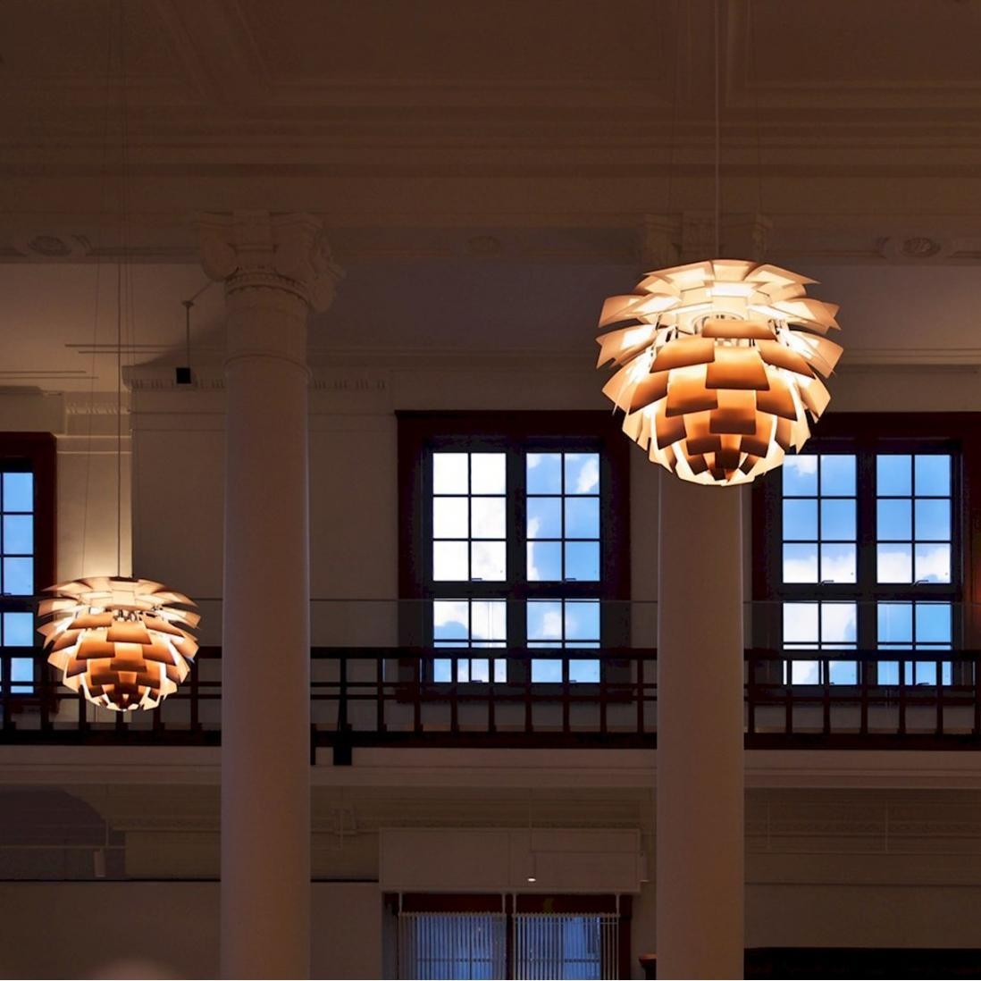 Modern Sculptural Layered Pendant Light