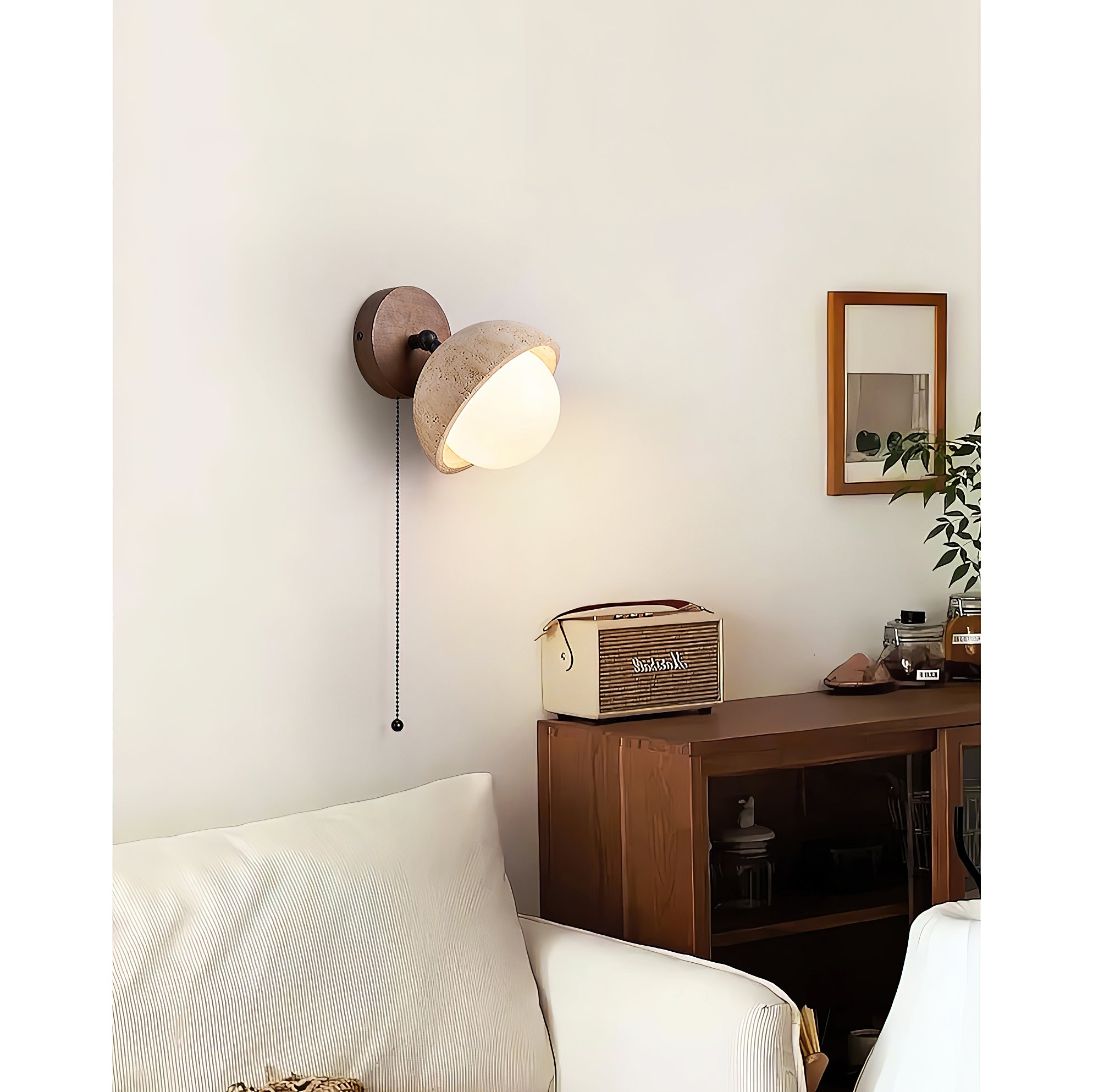 Ollina Travertine Wall Lamp D684