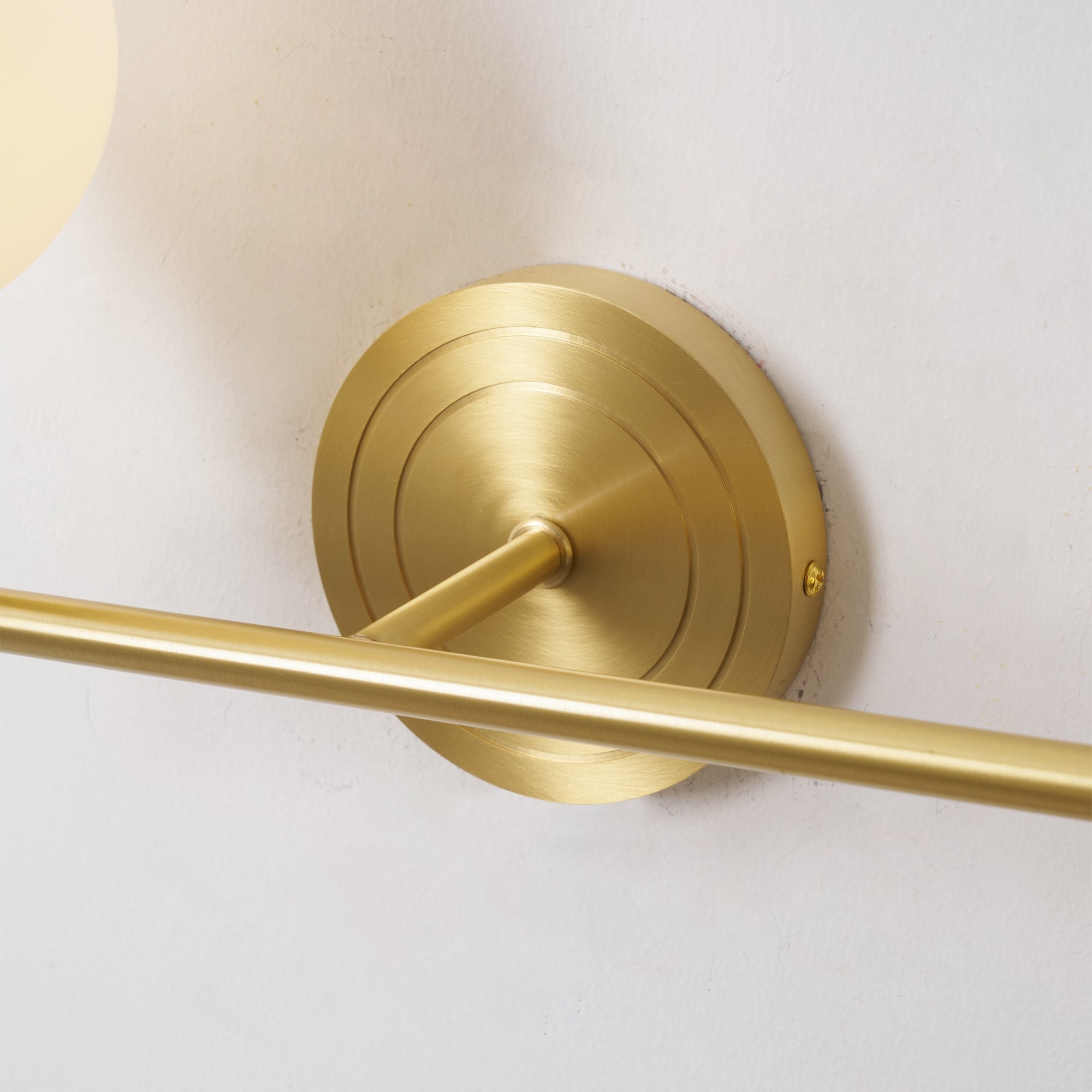 Holten Brass Armed Sconce D409