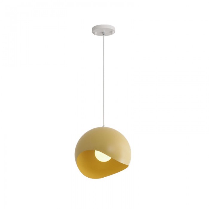Nordic Macaron Eggshell Metal Pendant Lamp S105