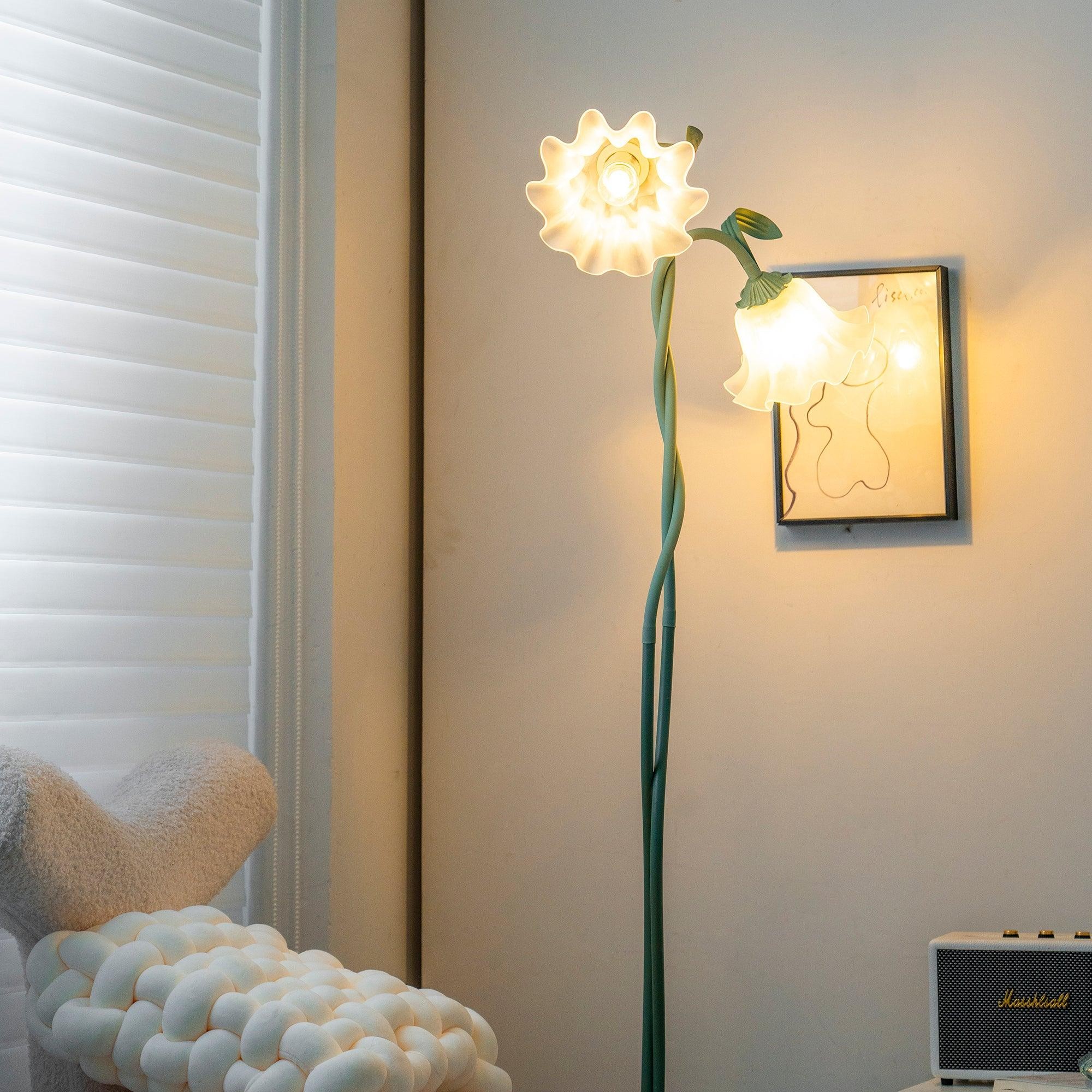 Creative Multi-Head Winding Flower Shape Floor Lamp M175