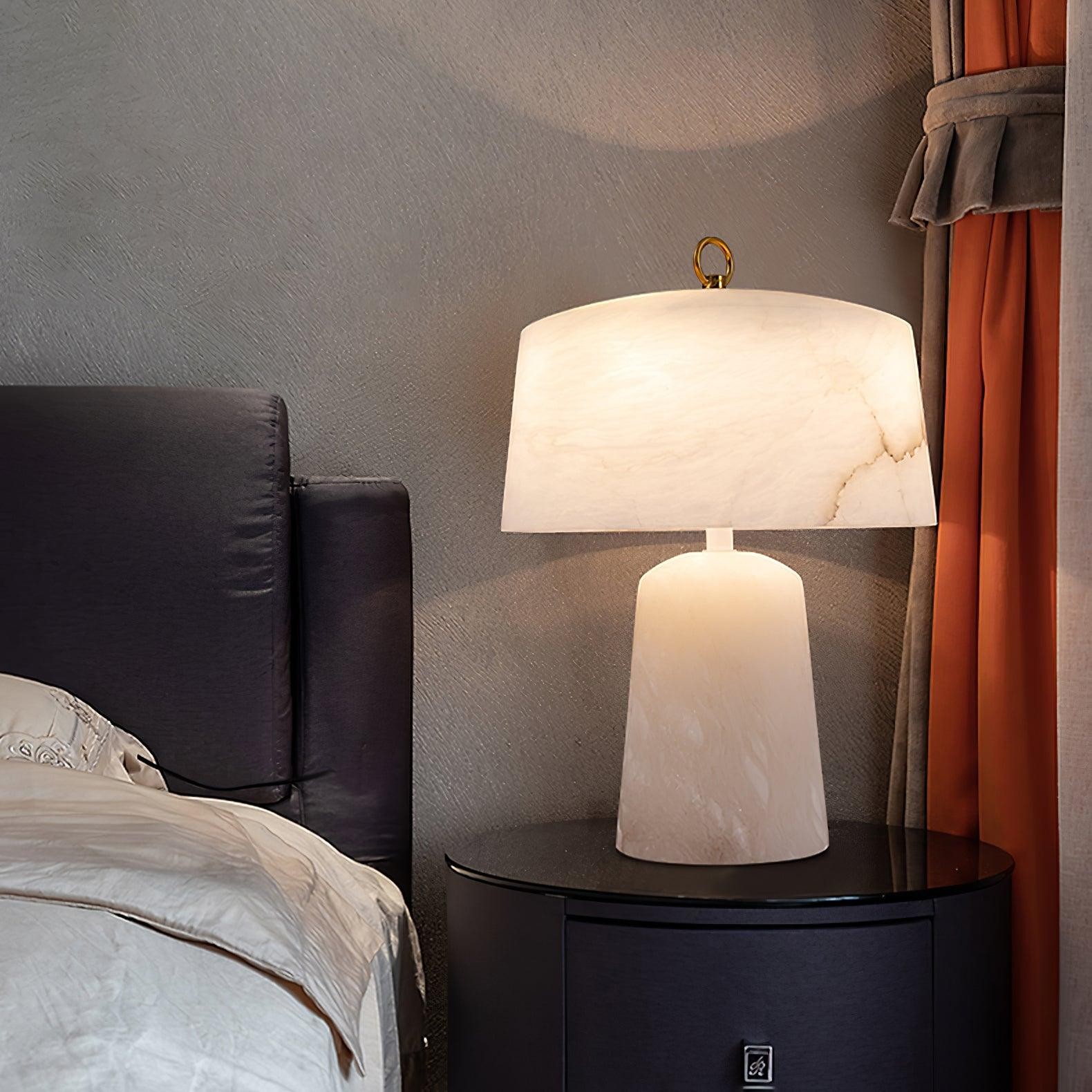 Light Luxury Style Marble Stone Table Lamp M583