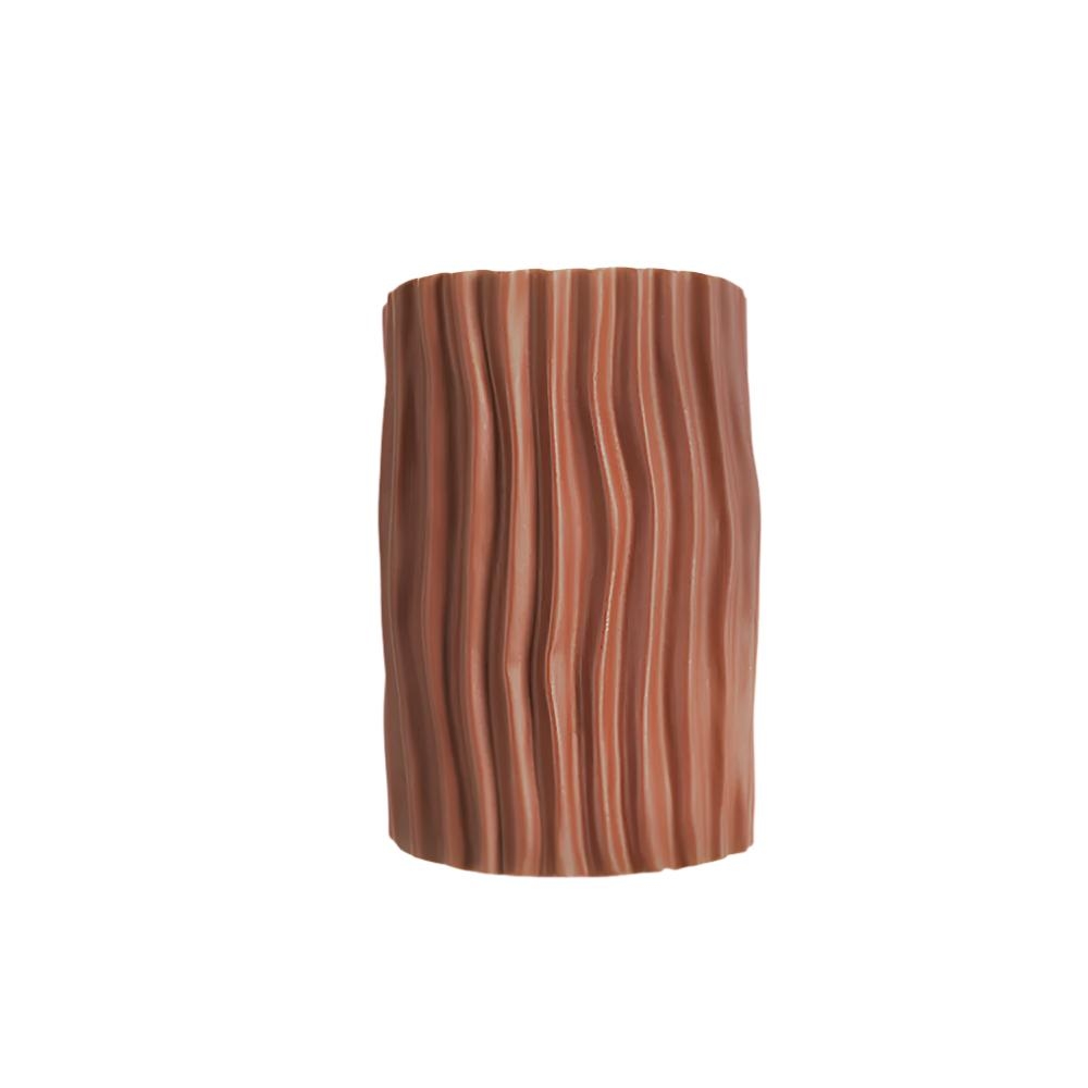 Clarity Curve Japandi Resin Wall Light D877
