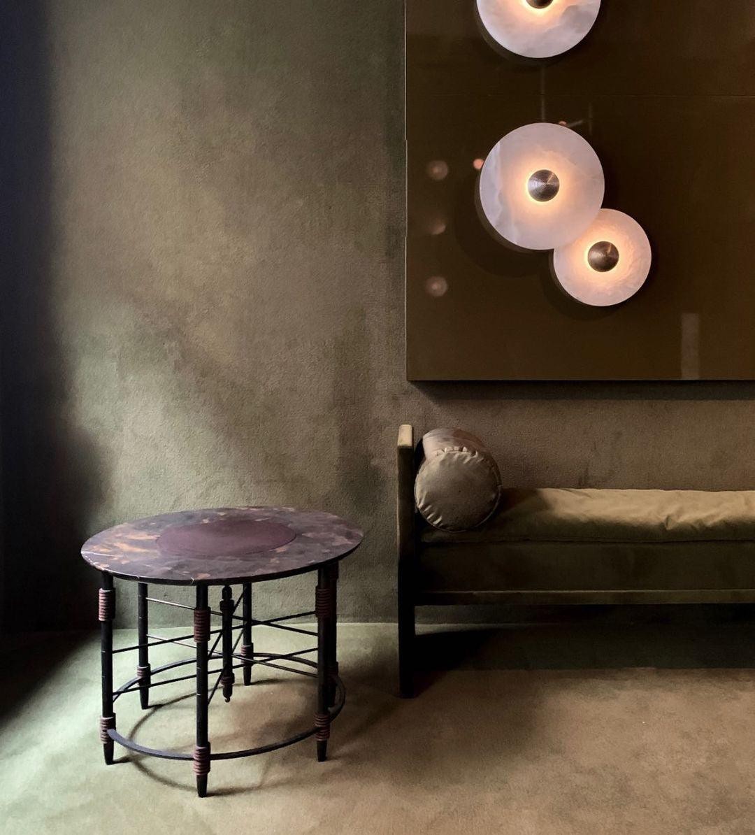 Creative Marble Round Wall Lamp M141