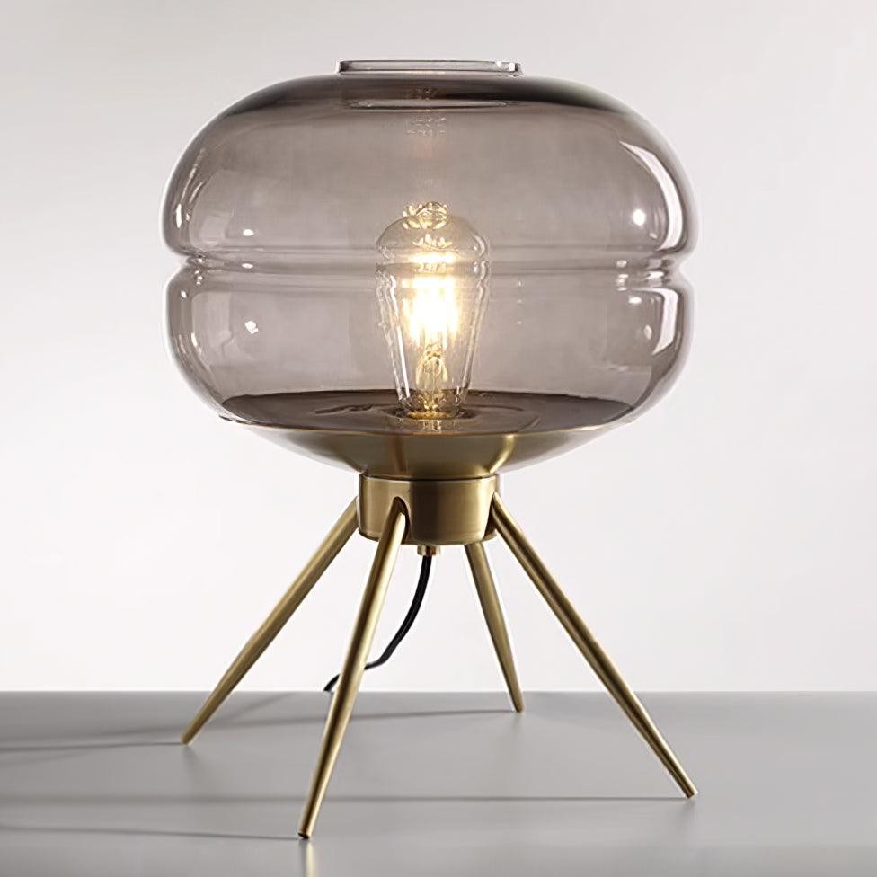 Luxury Personality Colored Glass Cover Tall Table Lamp M234