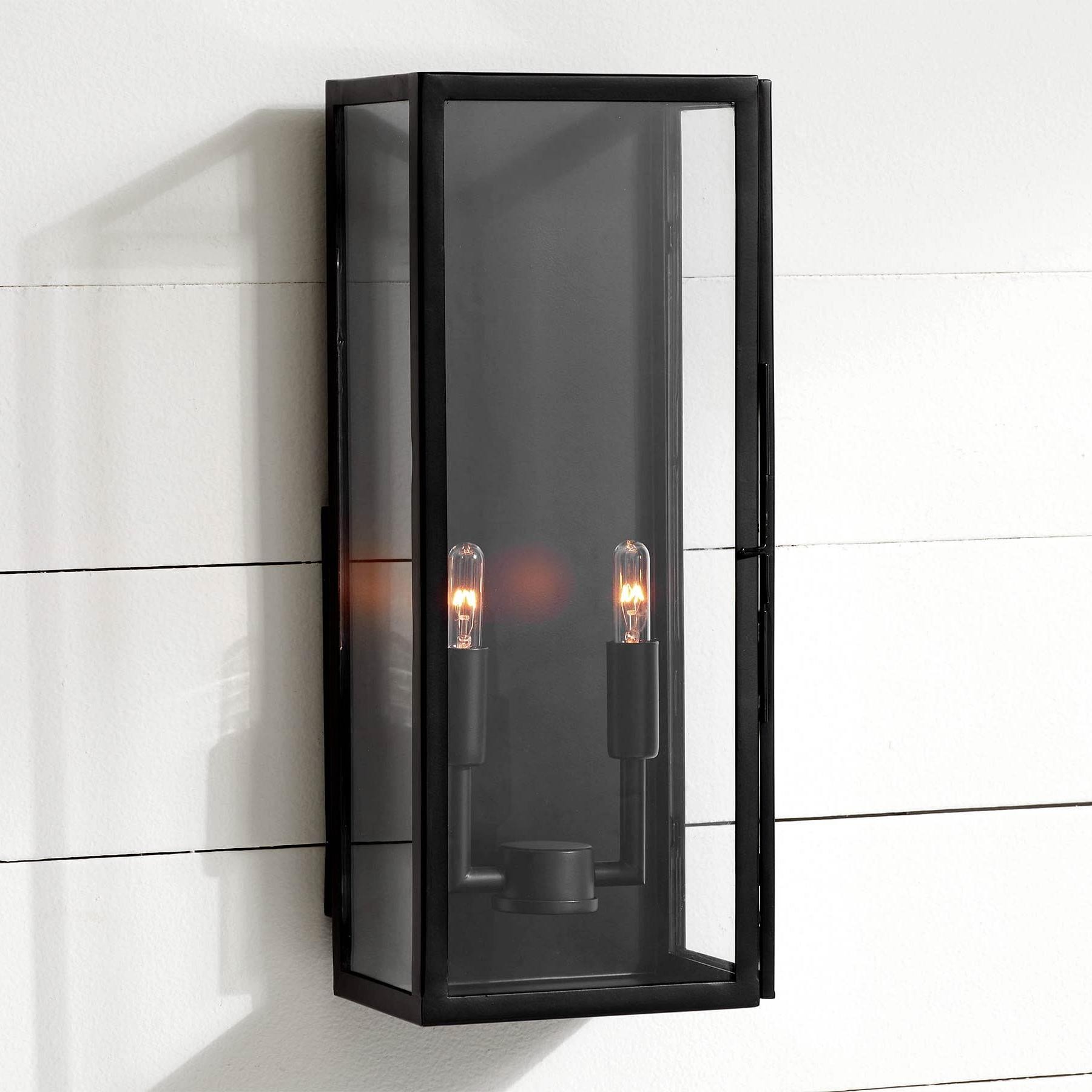 Ferrix Industrial Iron Outdoor Wall Lamp - Lighting Stylish Exterior Glass Lighting T143