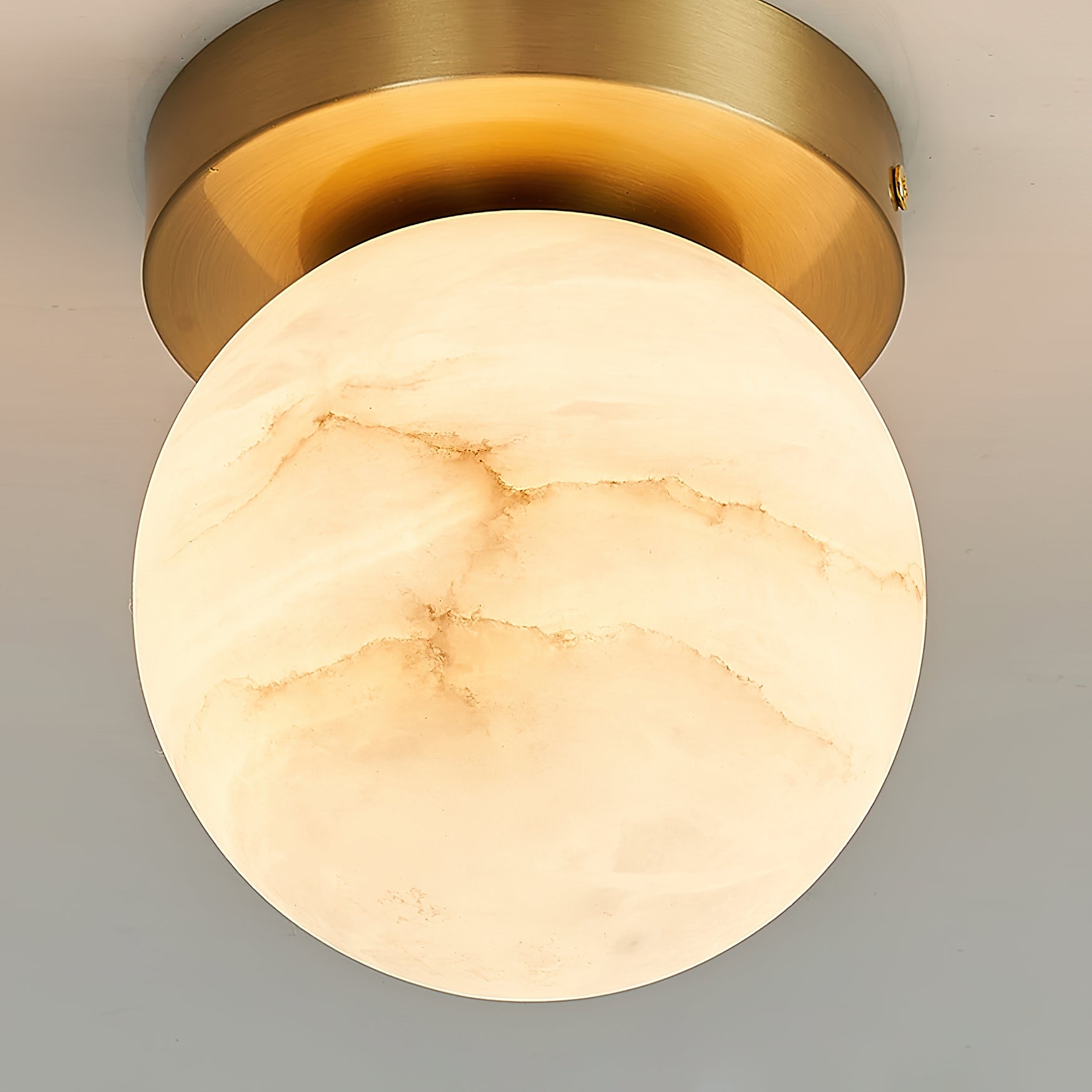 Melange Alabaster Ceiling Light D496