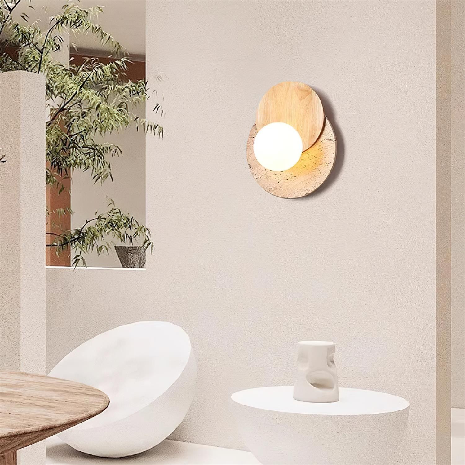 Simple Double Circle Splicing Wall Lamp M227