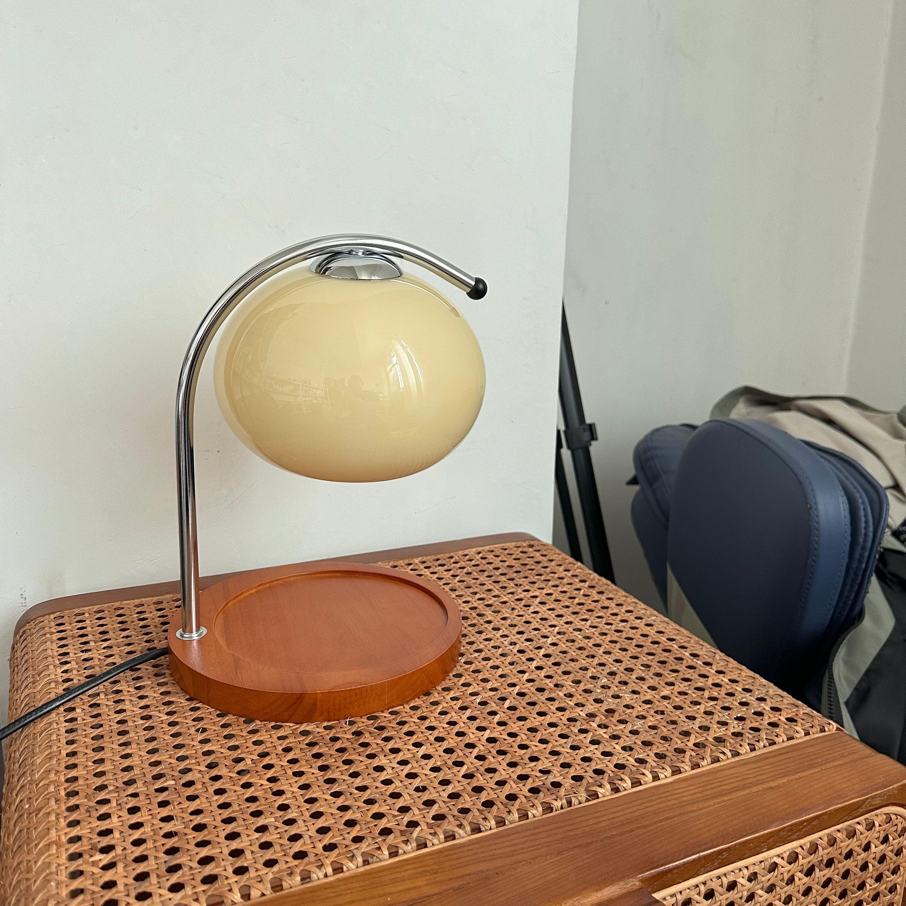 Modern Bauhaus Glass Candle Warmer Table Lamp M142