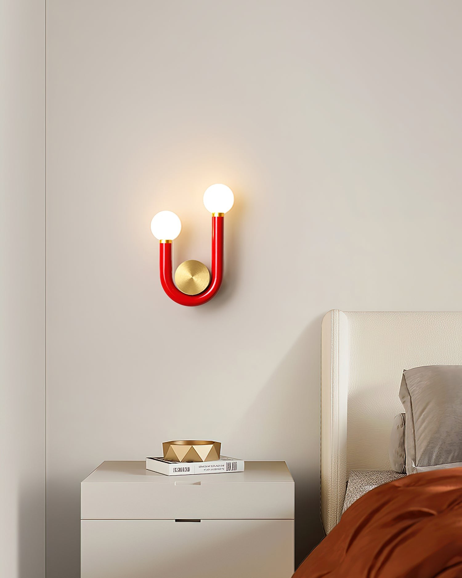 Creative U Shaped Double Head Wall Lamp M192