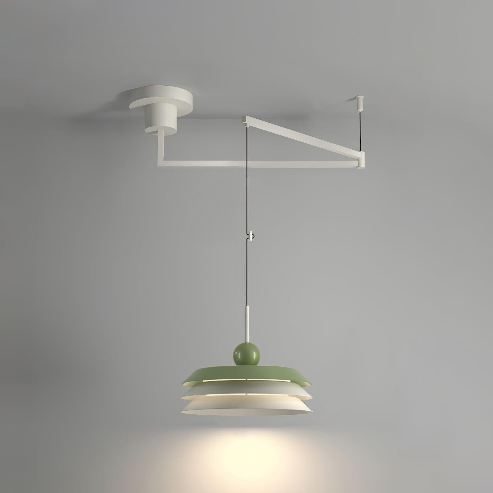 Nordic Creative Cream Style Multi-Layer Pendant Lamp For Living Room M451