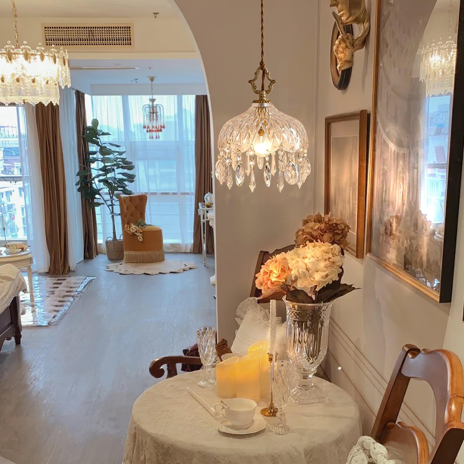 Bowl Tassel Pendant Light M491