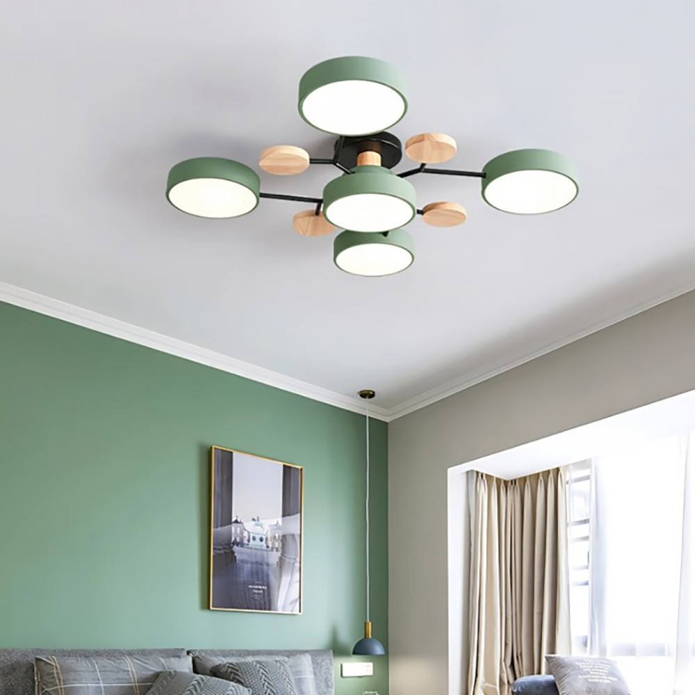 Nordic Modern Multi Disc Ceiling Lamp S94