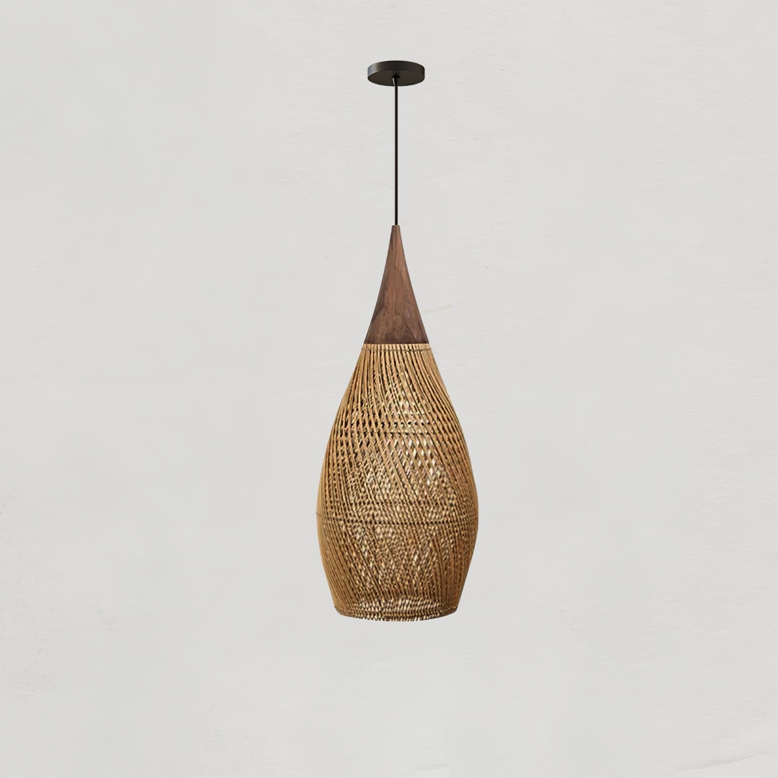 Harp Braided Rattan Pendant Lamp T048