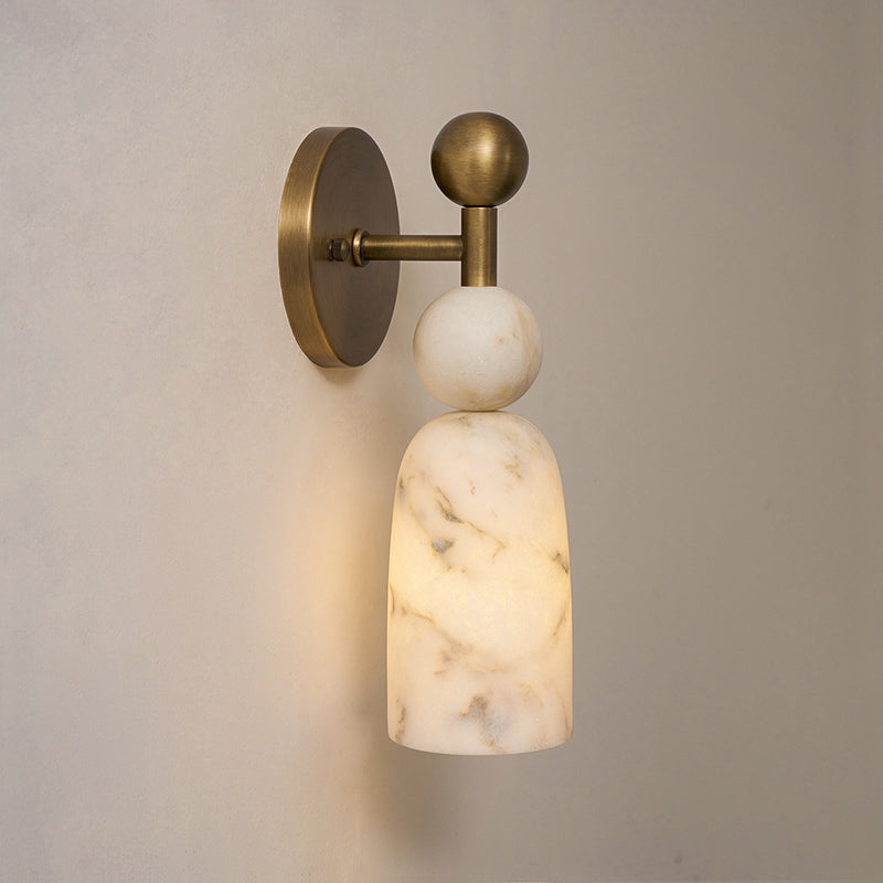 Flume Alabaster Wall Lamp D765