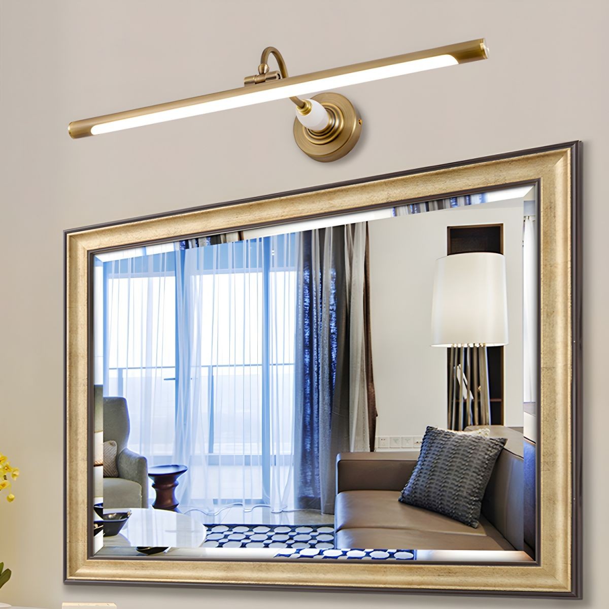 Metal Fixed Adjustable Linear Wall Light M92