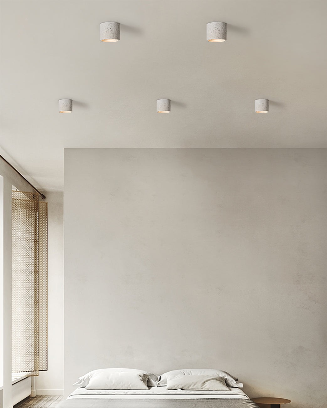Modern Wabi-Sabi Cylindrical Ceiling Lamp M172