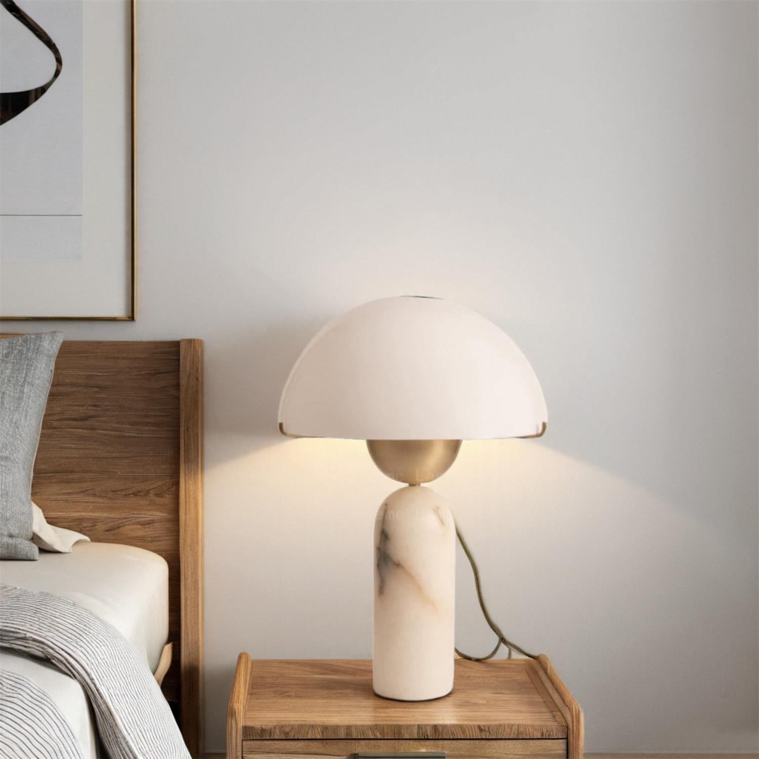 Nordic Simple Creative Alabaster Glass Table Lamp M341