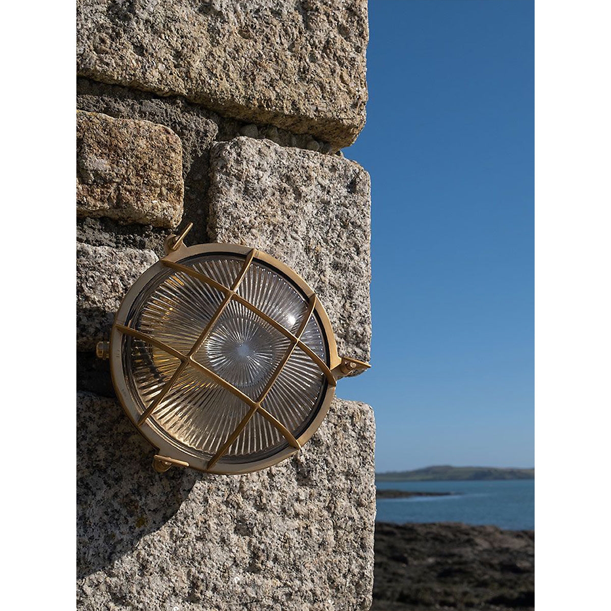 Fremantle Brass Bunker Sconce D636