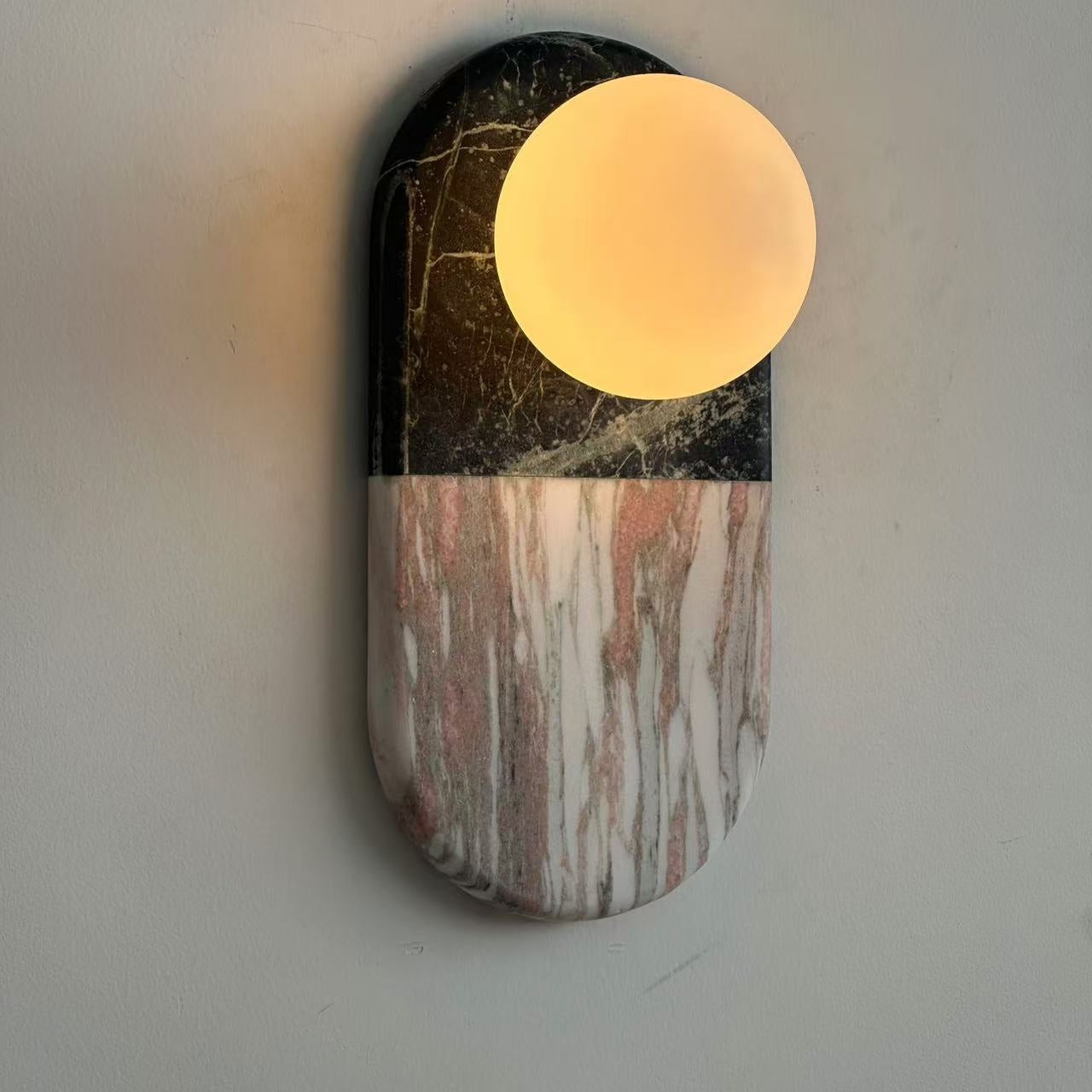 Pfaffikon Marble Sconce D564