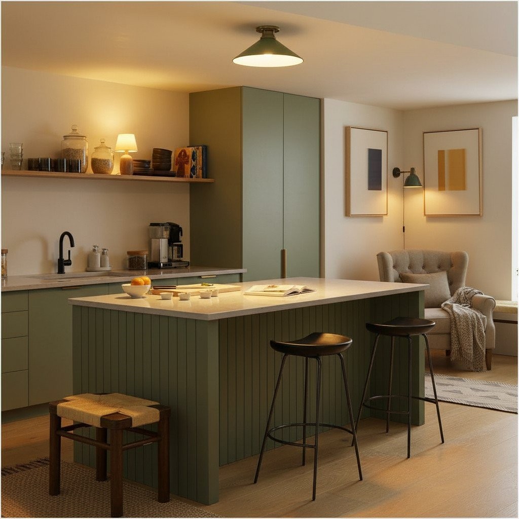 Aurenza Timeless Flush Mount Light - Farmhouse Design with Simple Elegant Charm T286