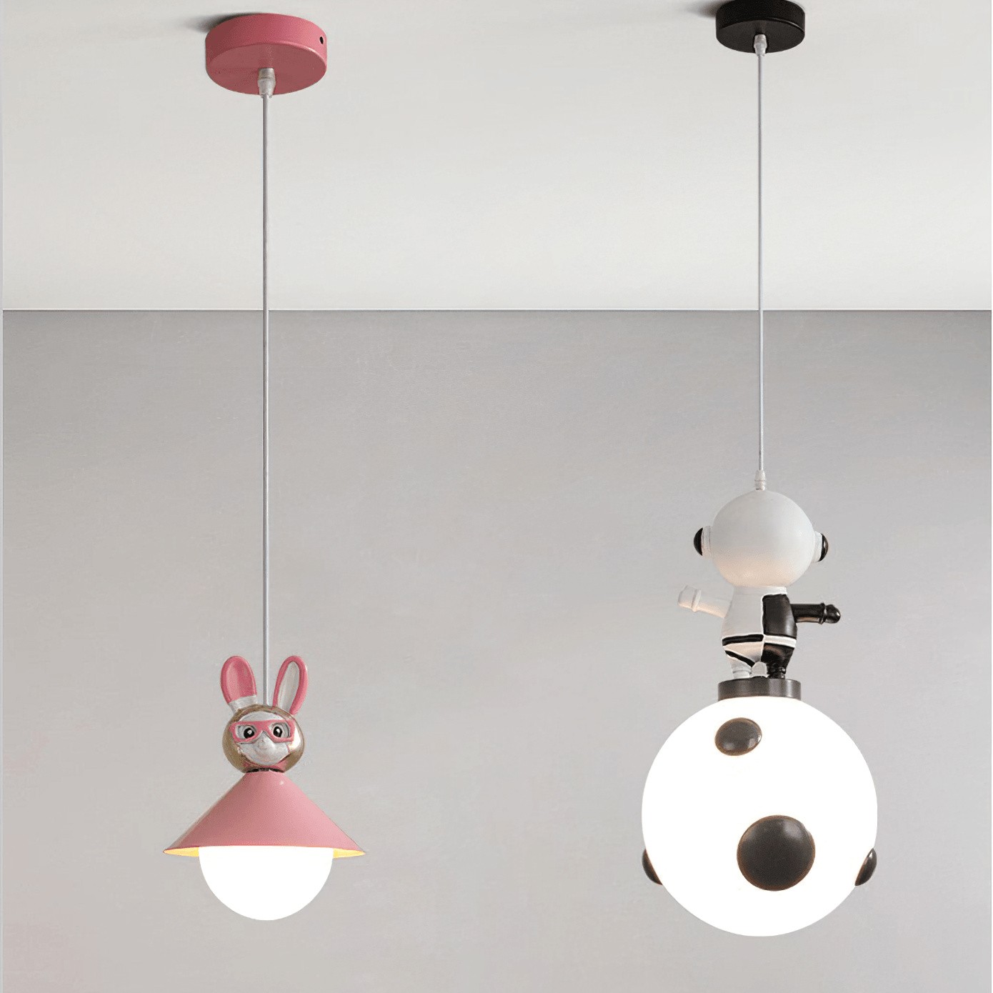 Colorful Toys Figurine Metal Pendant Light S160