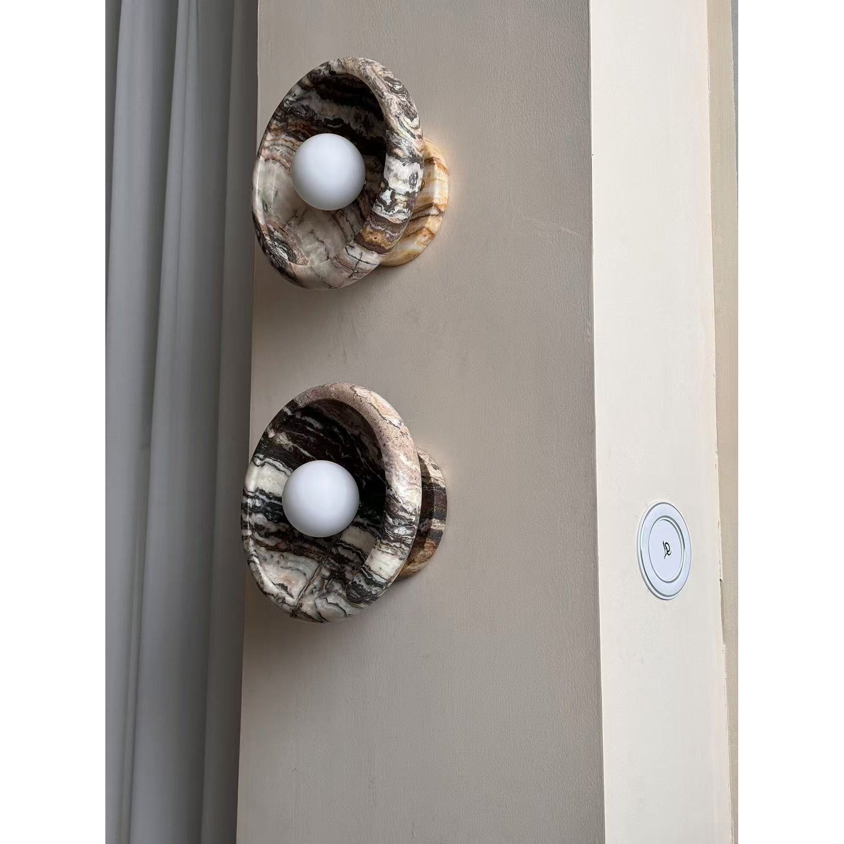 Piedra Marble Wall Lamp D572