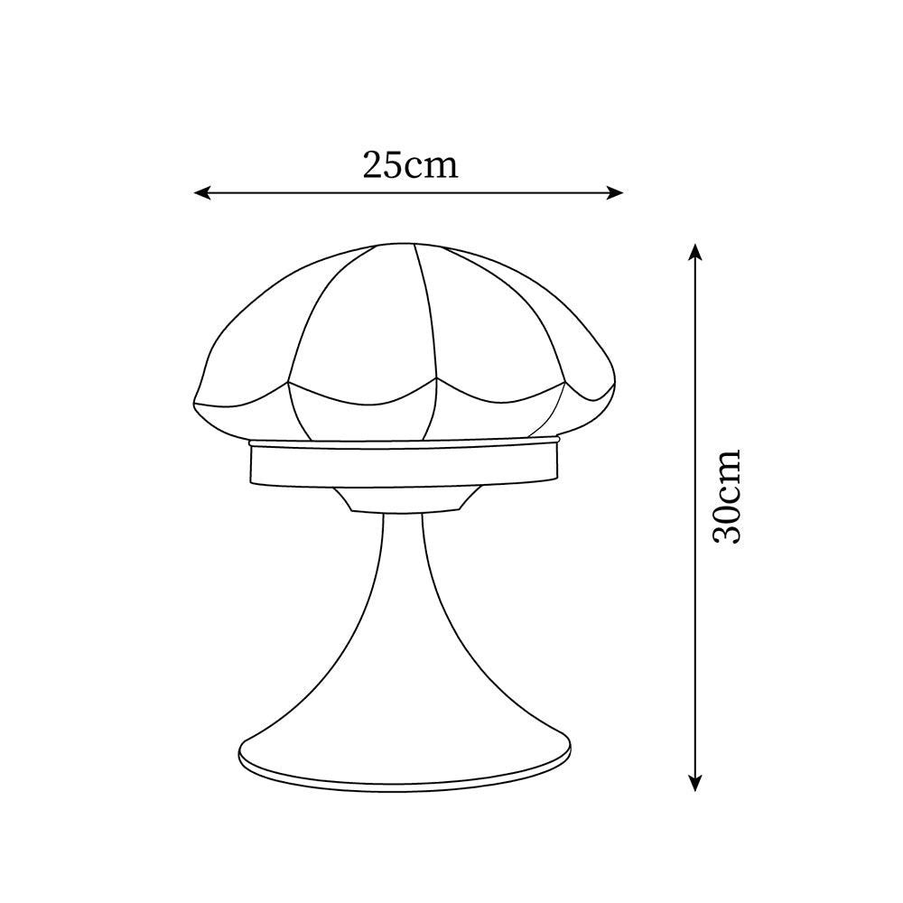 Bauhaus Glass Table Lamp For Bedroom M390