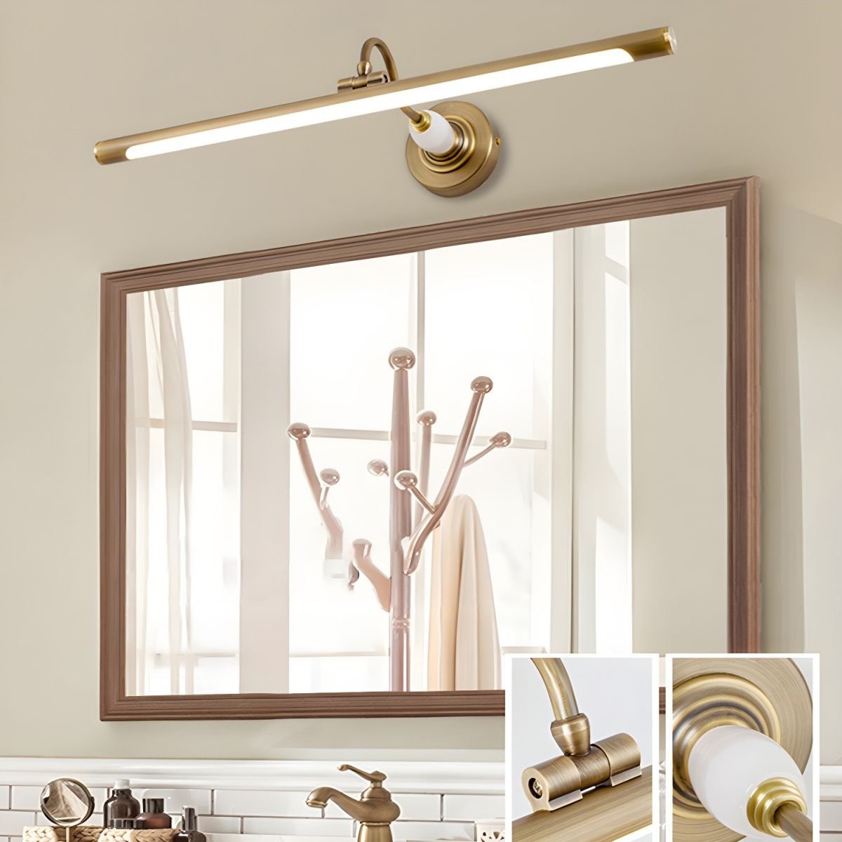 Metal Fixed Adjustable Linear Wall Light M92