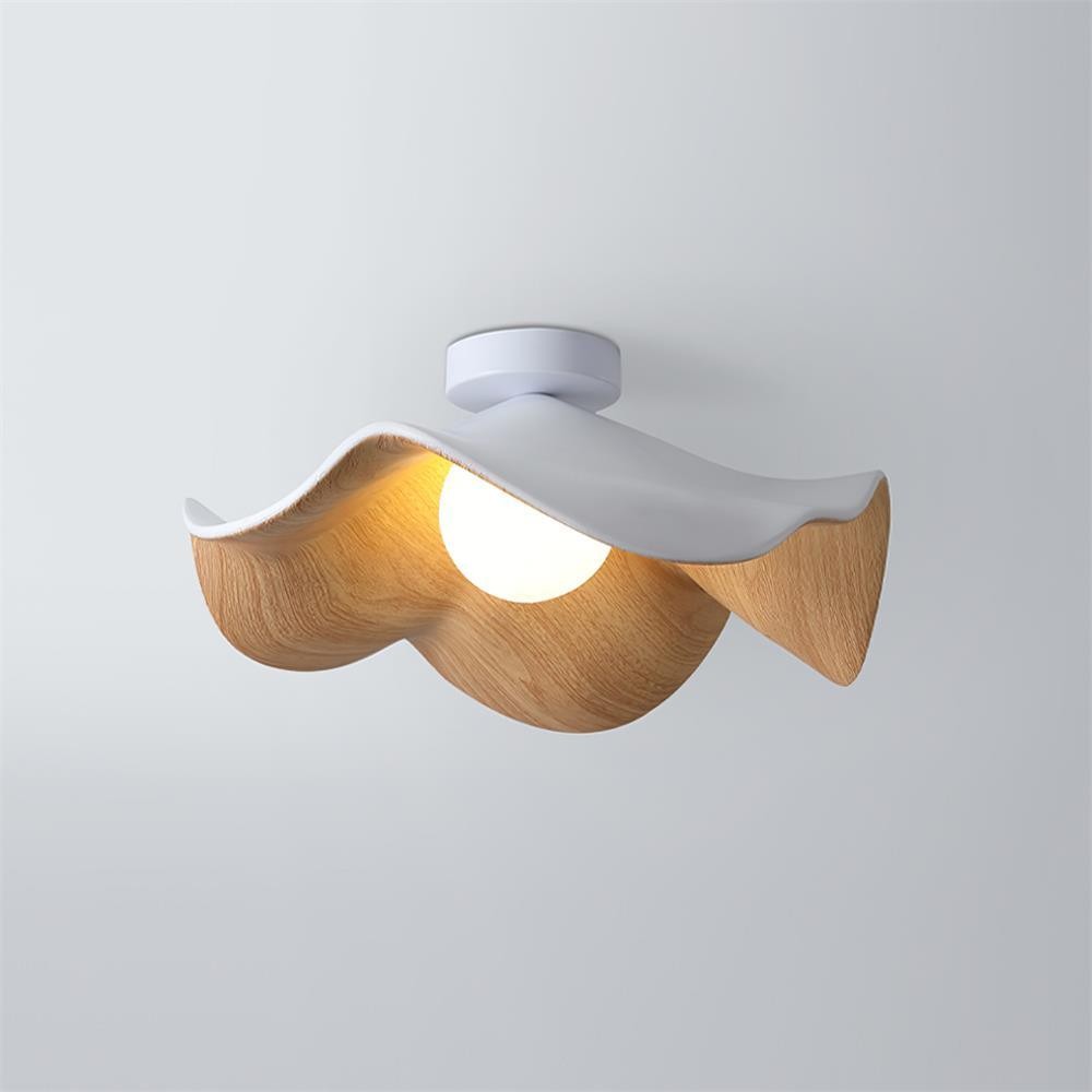 New Modern Simple Walnut Grain Ceiling Light M171
