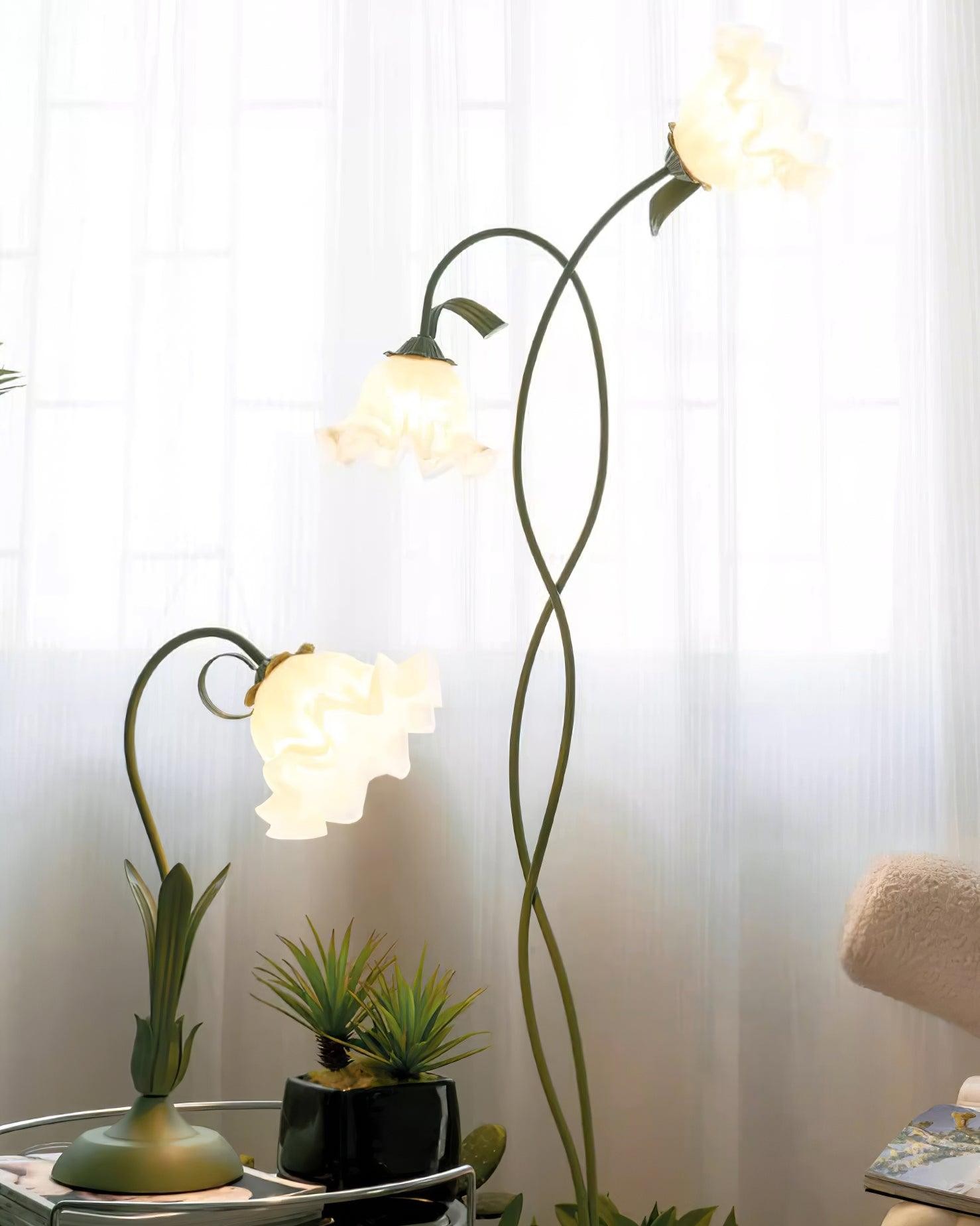 Creative Multi-Head Winding Flower Shape Floor Lamp M175