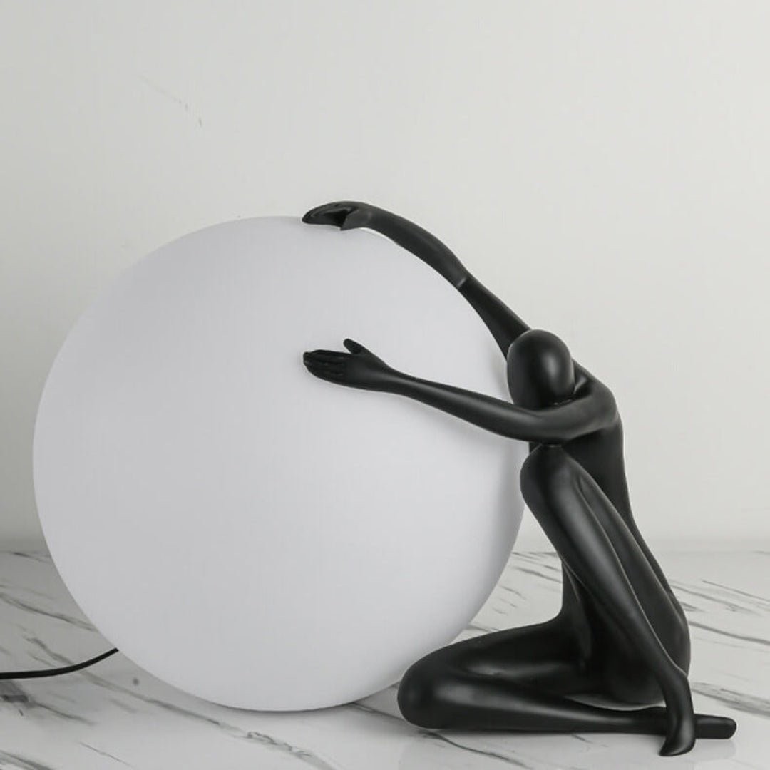 Humanoid Ball Holding Table Lamp M585
