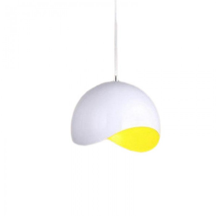 Creative Semi Eggshell Metal Pendant Light S158