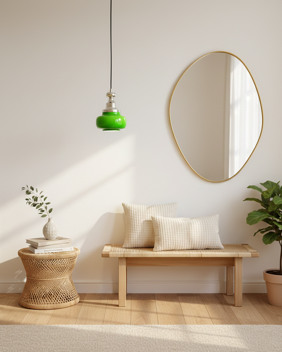Jade Pulse Pendant Lamp D339