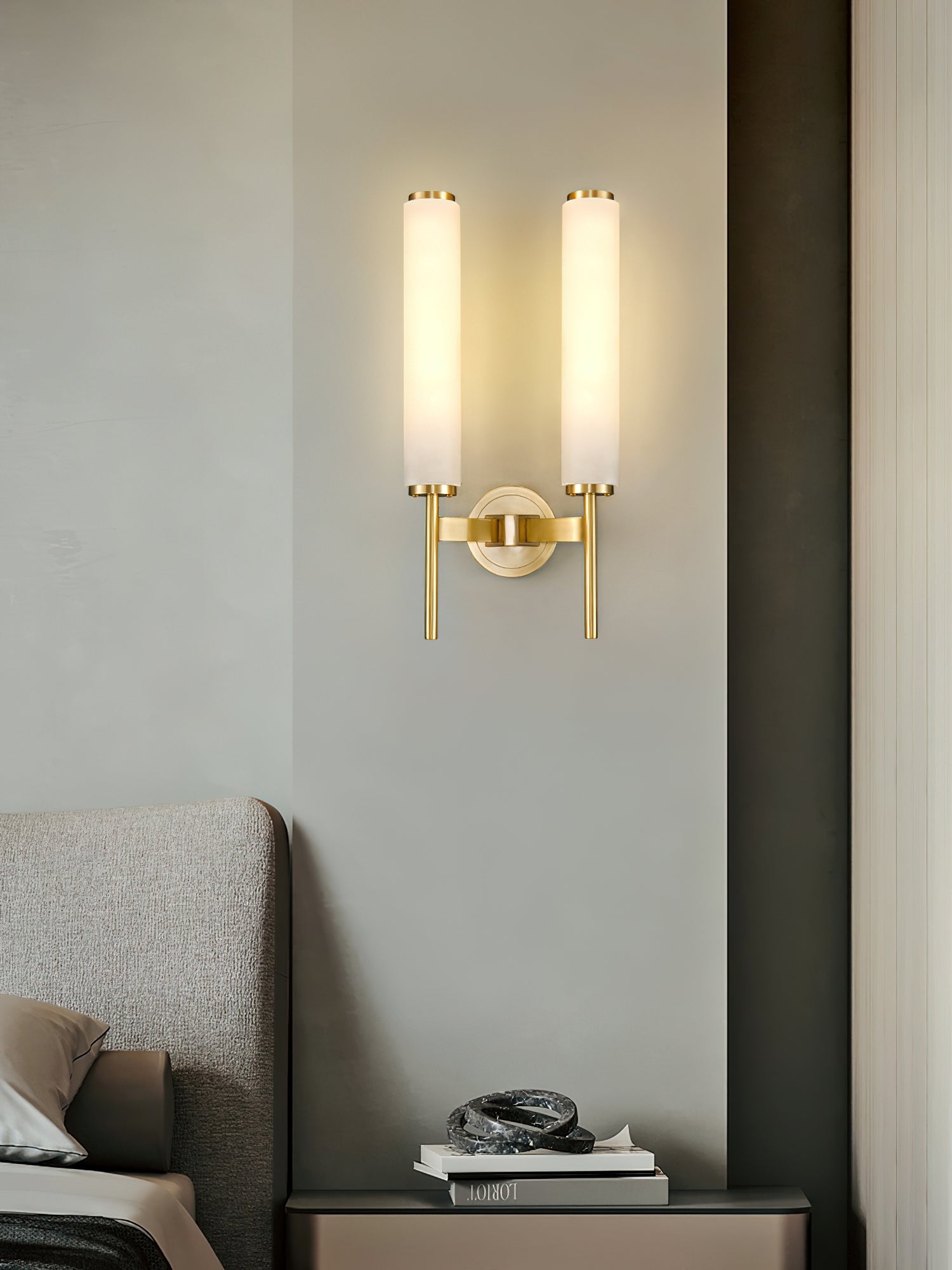Brindisi Alabaster Wall Sconce D389