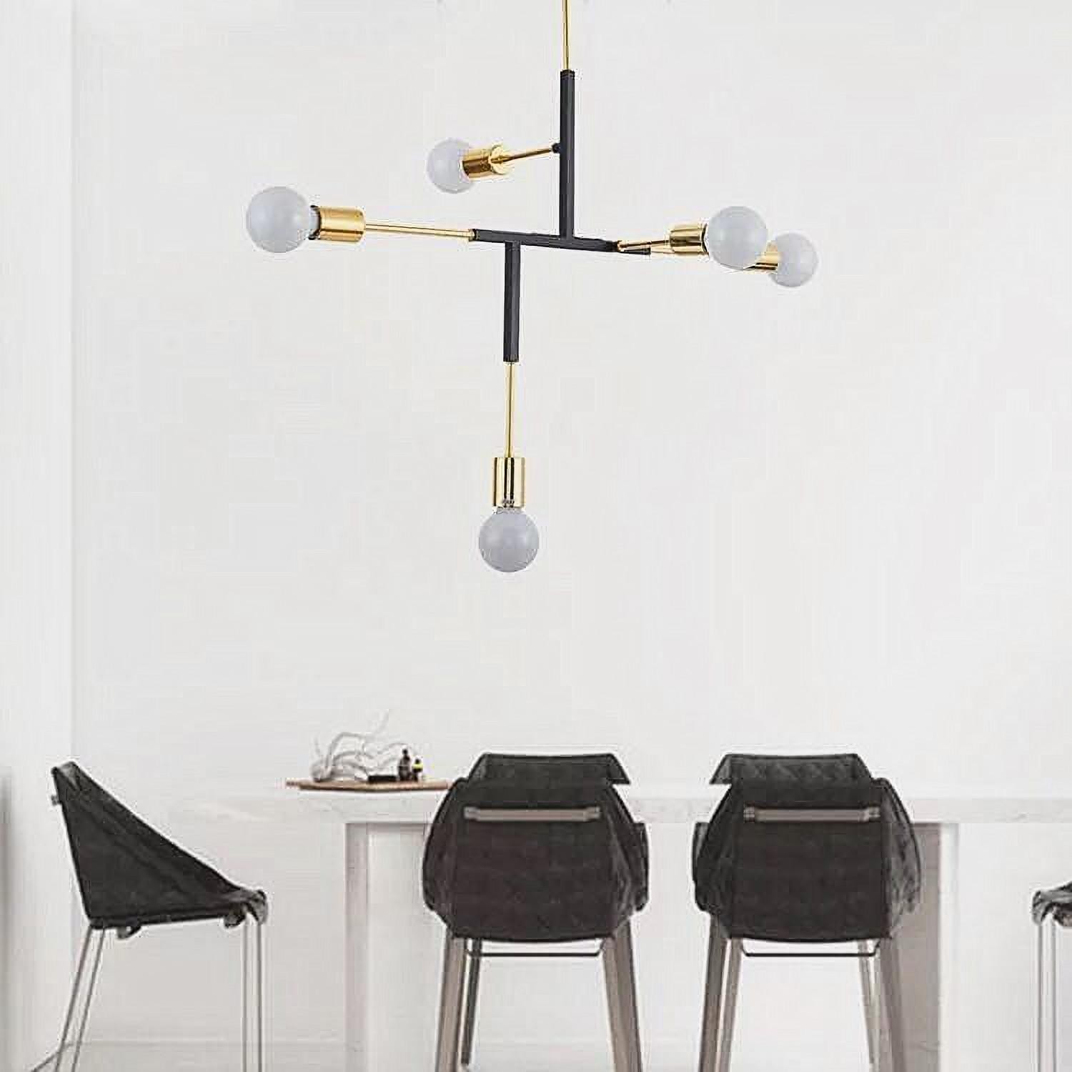 Lámpara colgante ILLUMA instalada sobre una mesa de comedor.