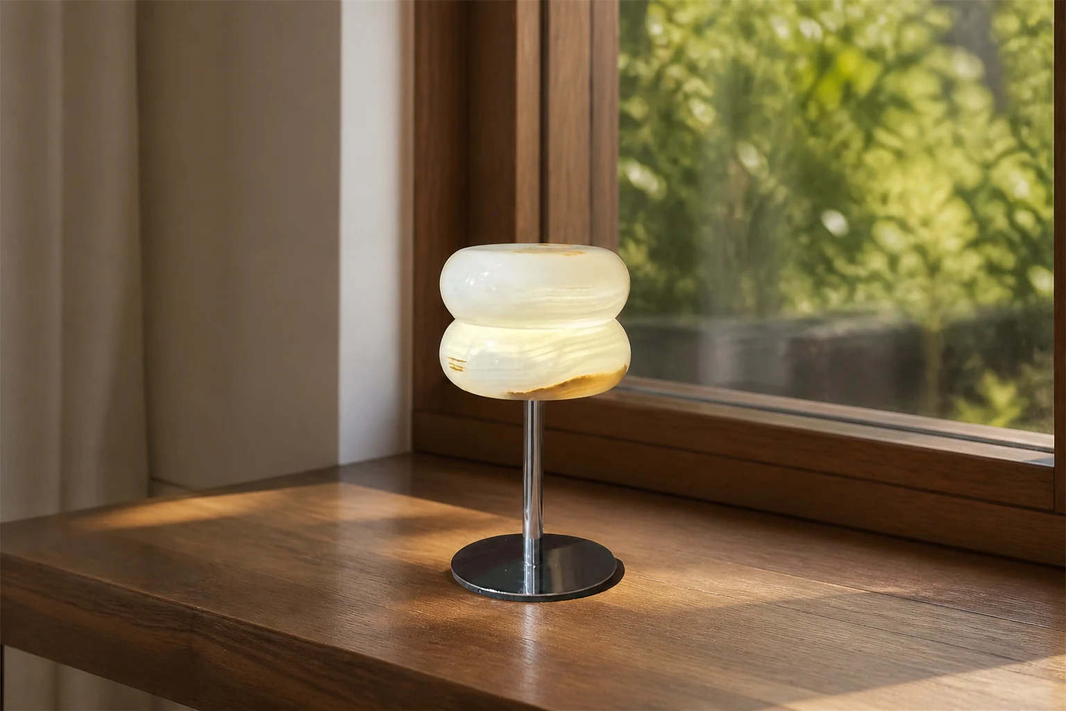 Lampa stołowa Jade Donut D726 w stylu lifestylowym
