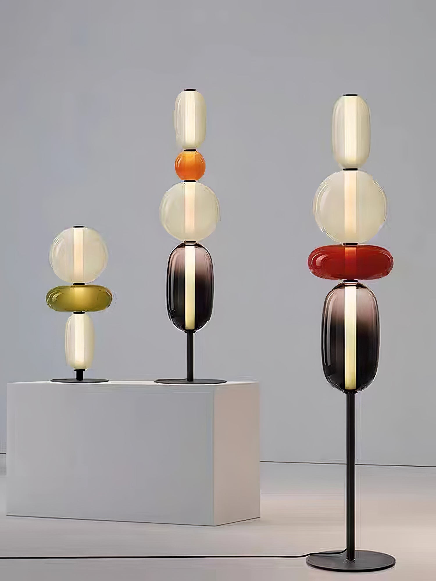 Nordic Minimalist Creative Luxury Gourd Glass Table Lamp M485