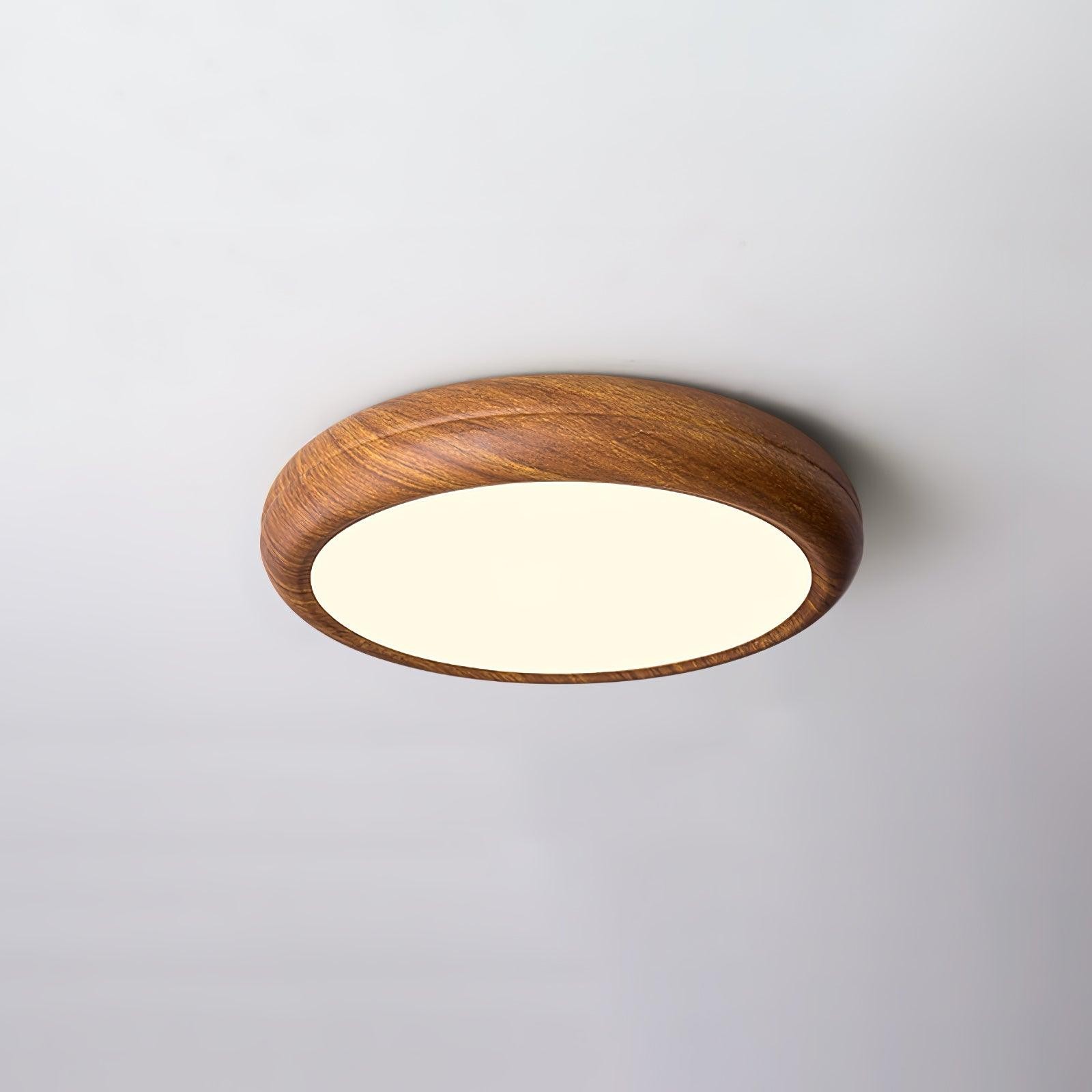 Wood Grain Round Ceiling Lamp M297