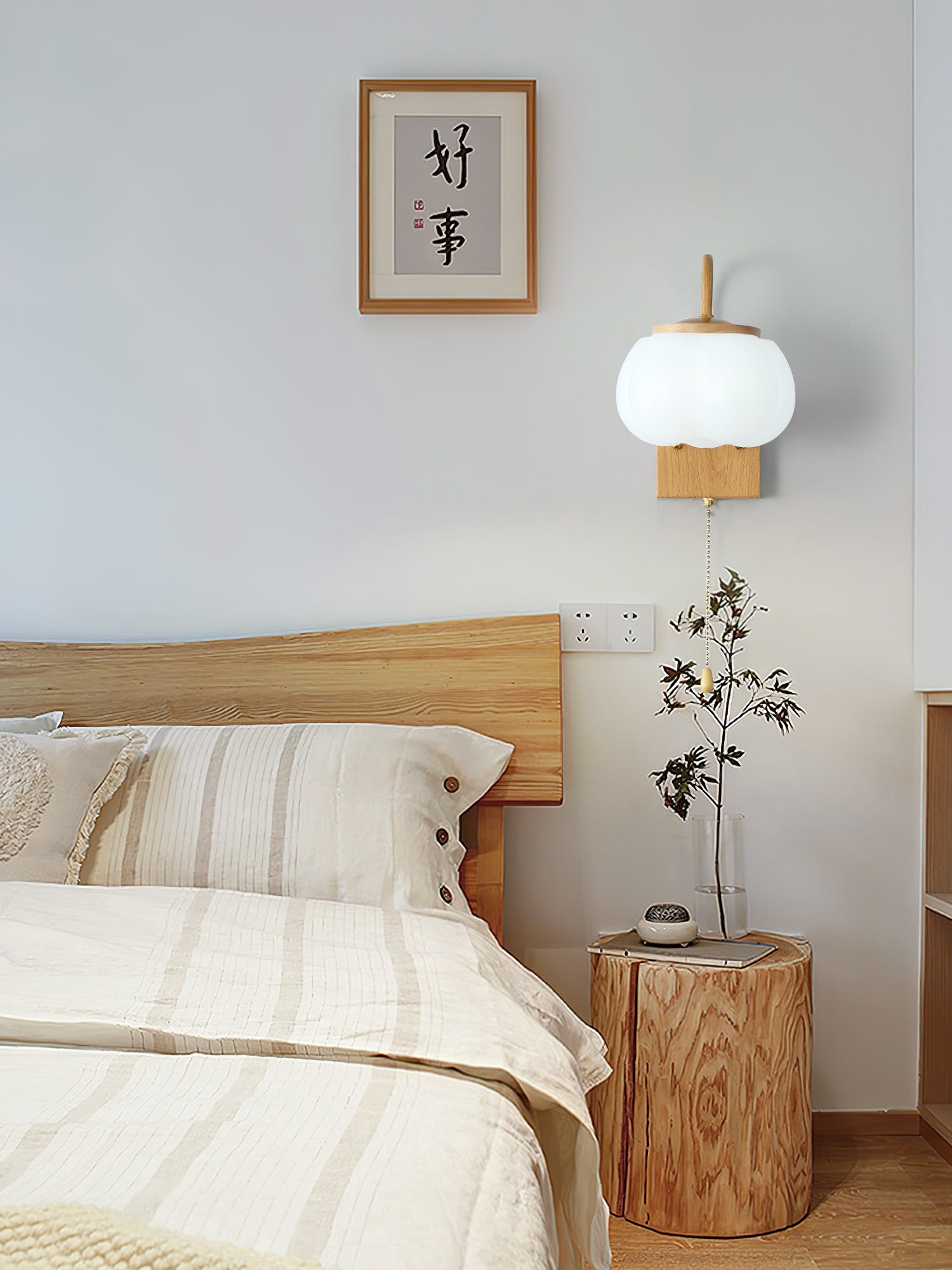 Kapok Flower Wall Lamp D419
