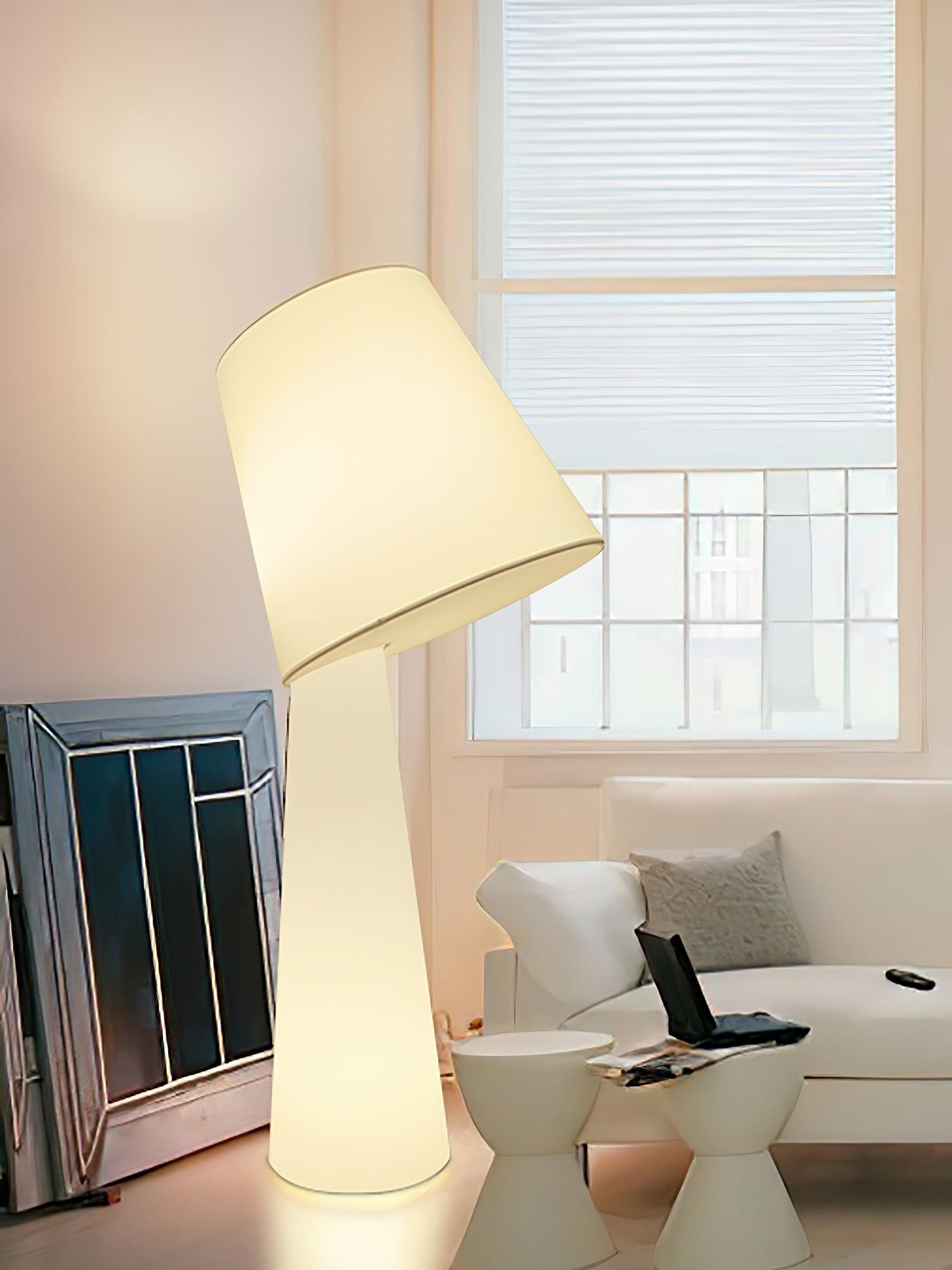 Column Fabric Floor Lamp Suitable For Living Room M76