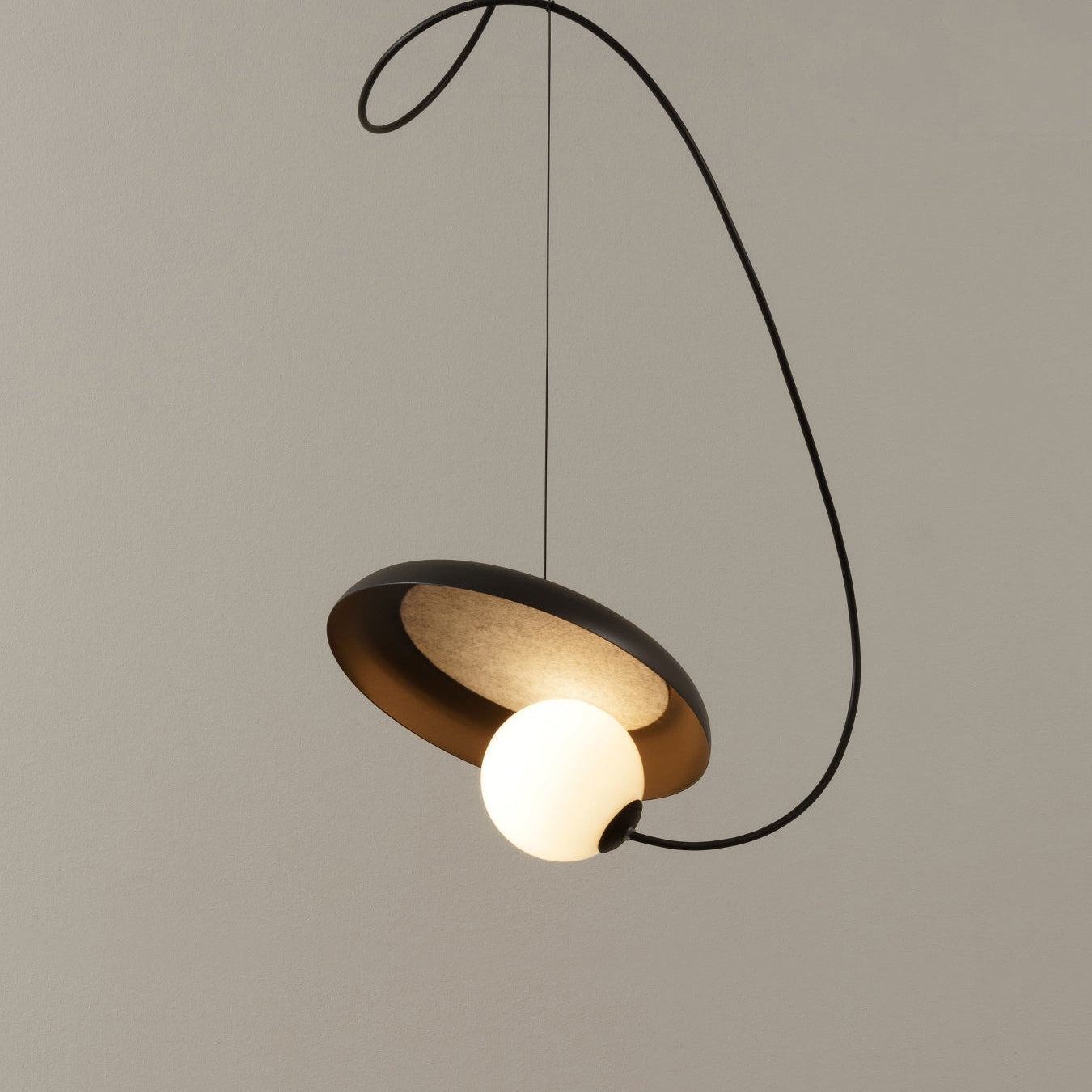 Acoustic Disc Pendant Lamp D448
