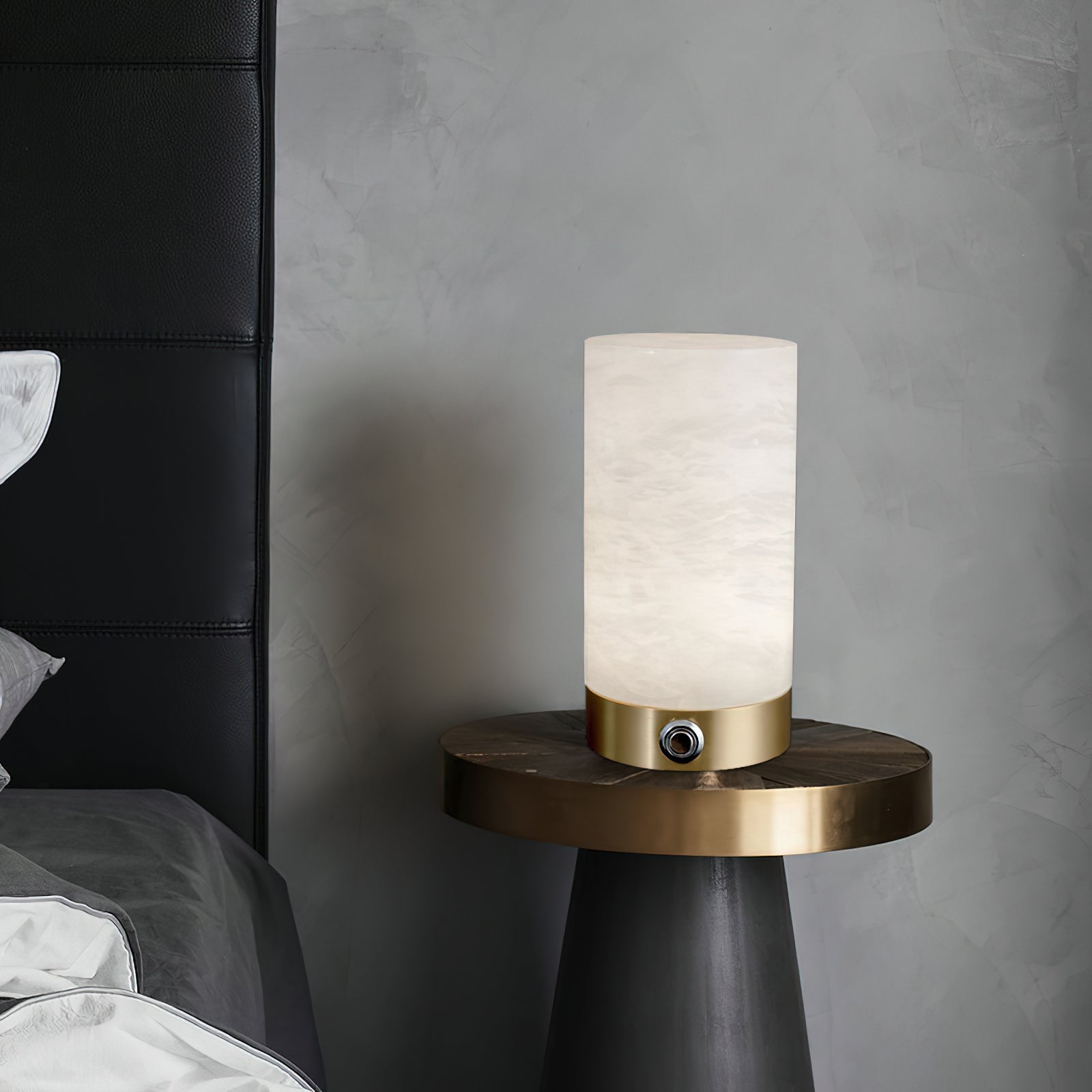 Totem Alabaster Table Lamp D499