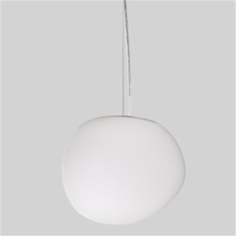 Stone Shape Opal Glass Pendant Light S05