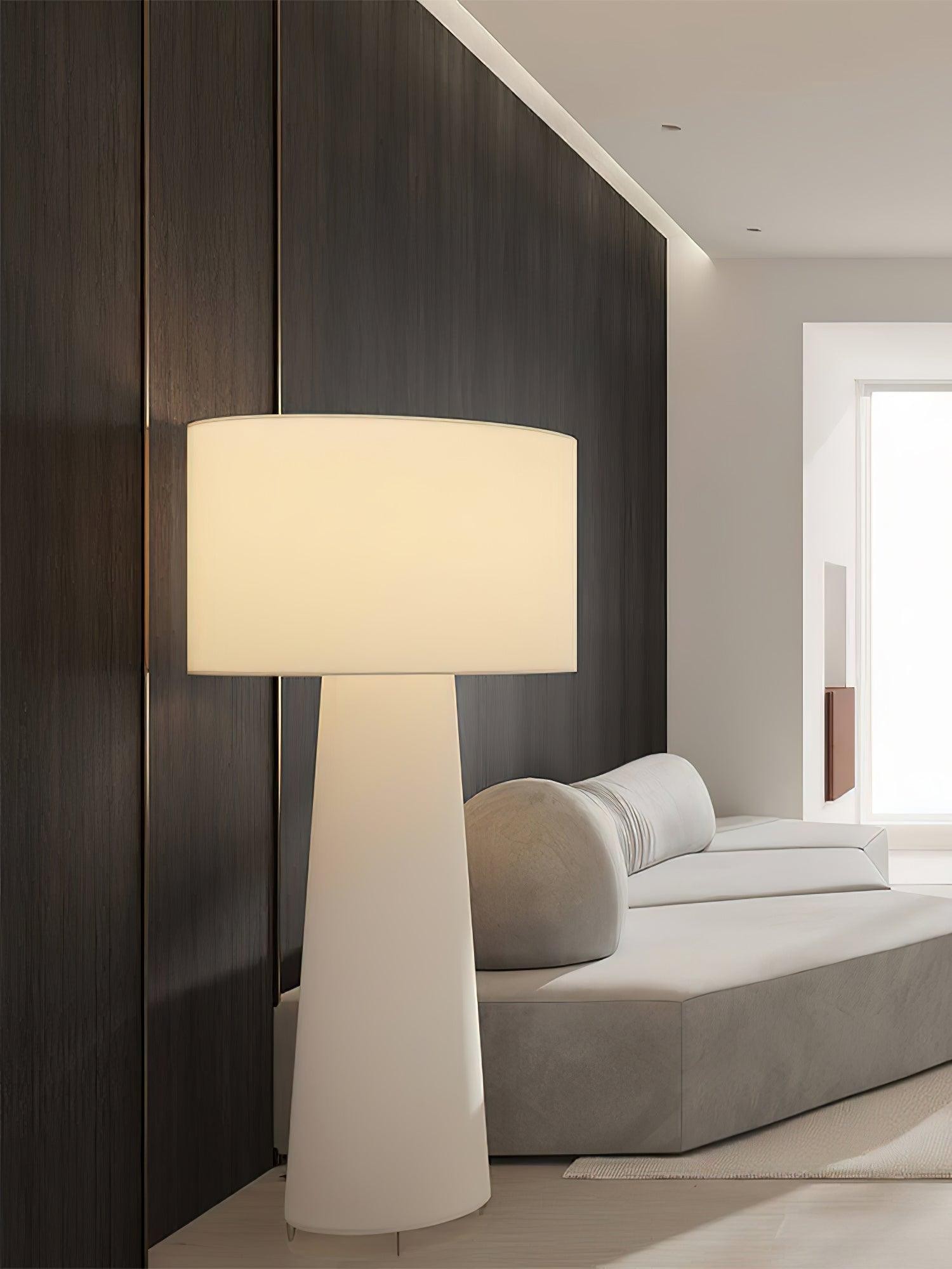 Column Fabric Floor Lamp Suitable For Living Room M76