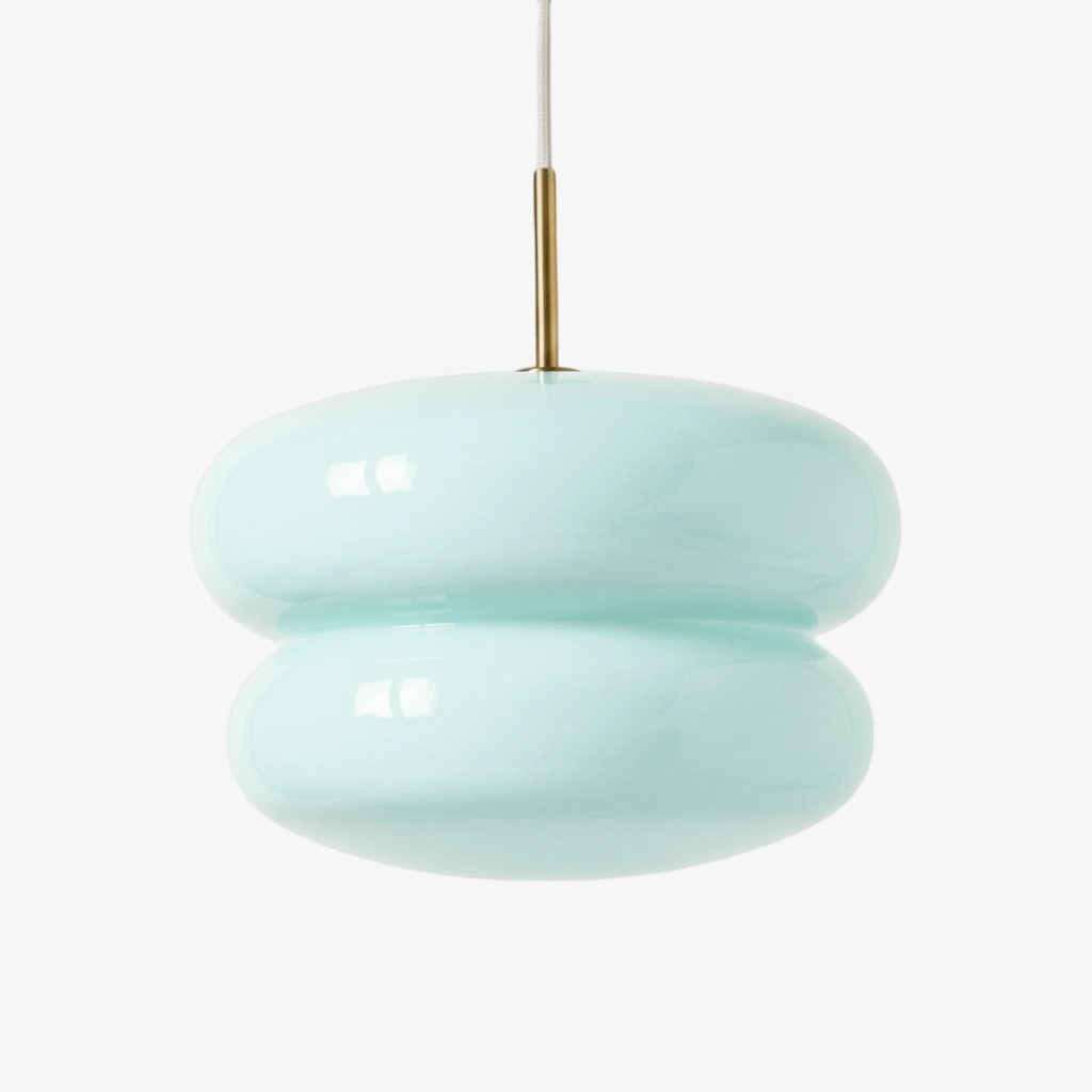 Orra Opal Glass Pendant Lamp - Modern Hanging Lamp T421