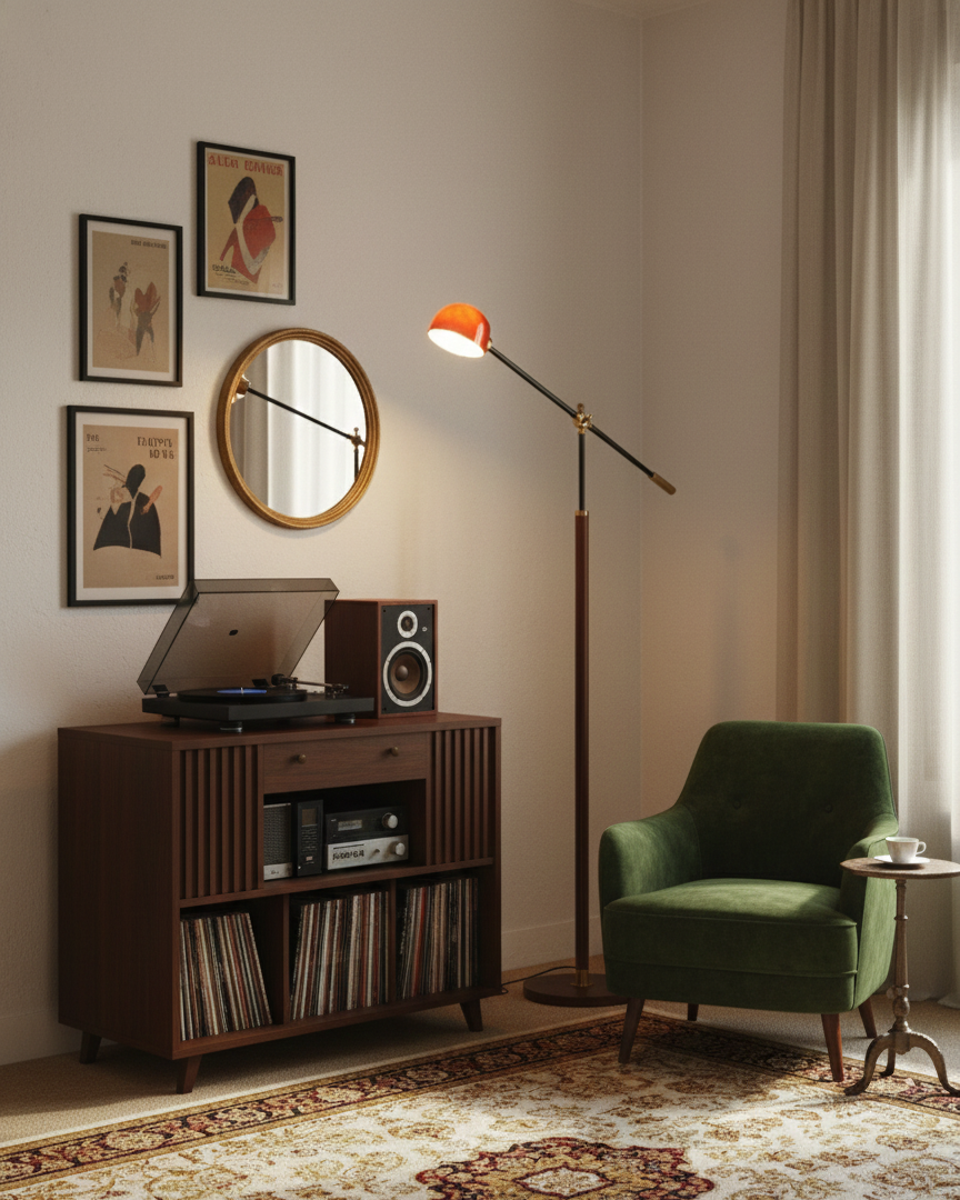 Heritage Swing Floor Lamp D316