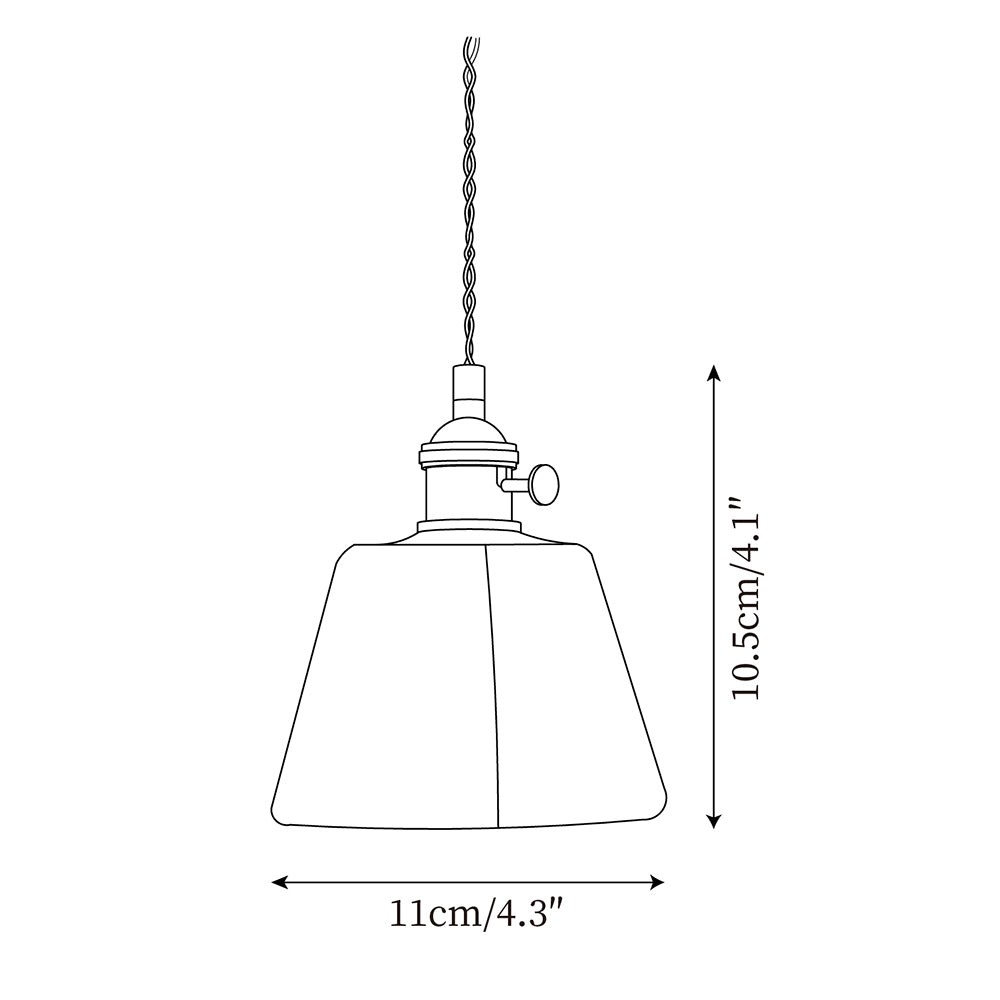 Retro Glass Pendant Lamp M212