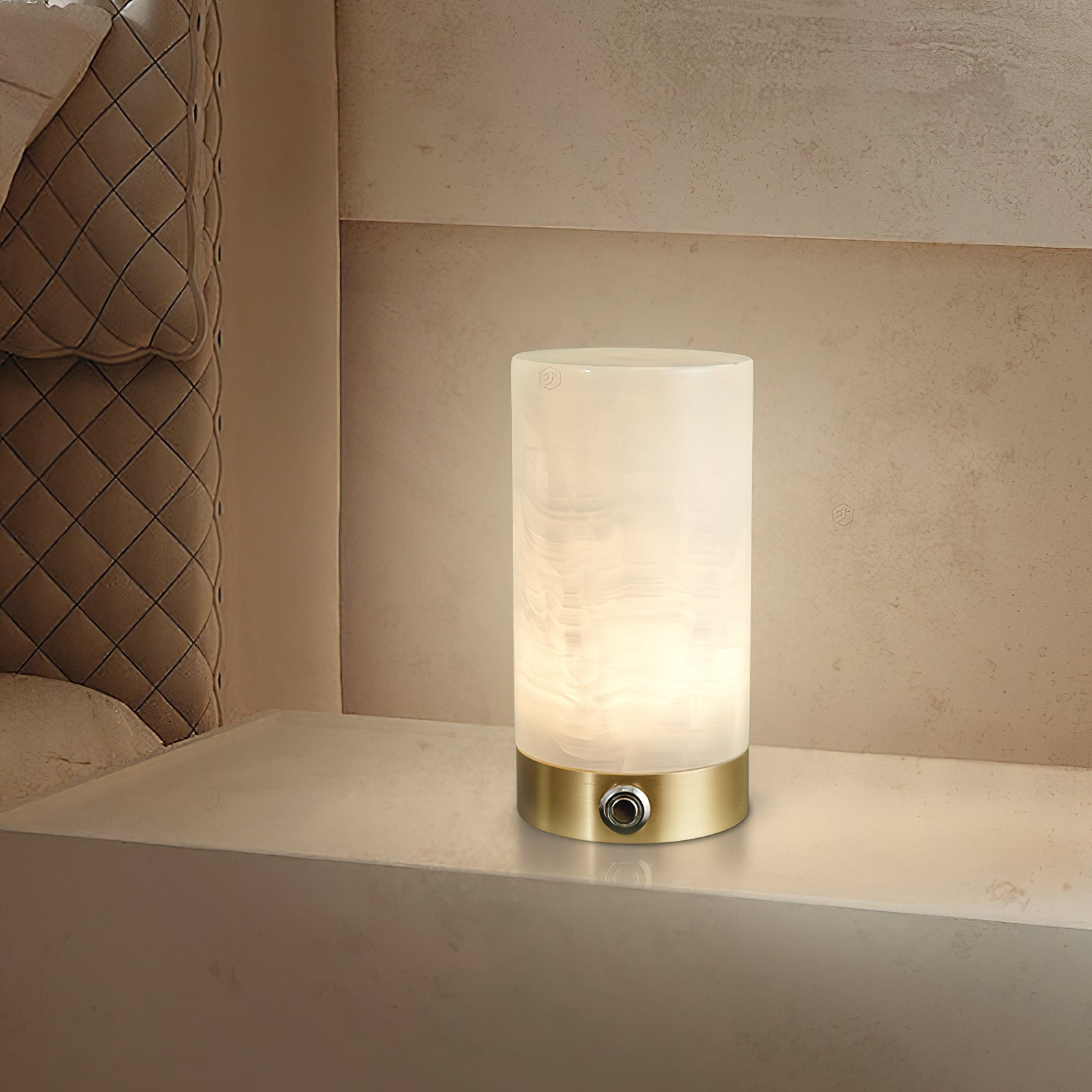 Totem Alabaster Table Lamp D499